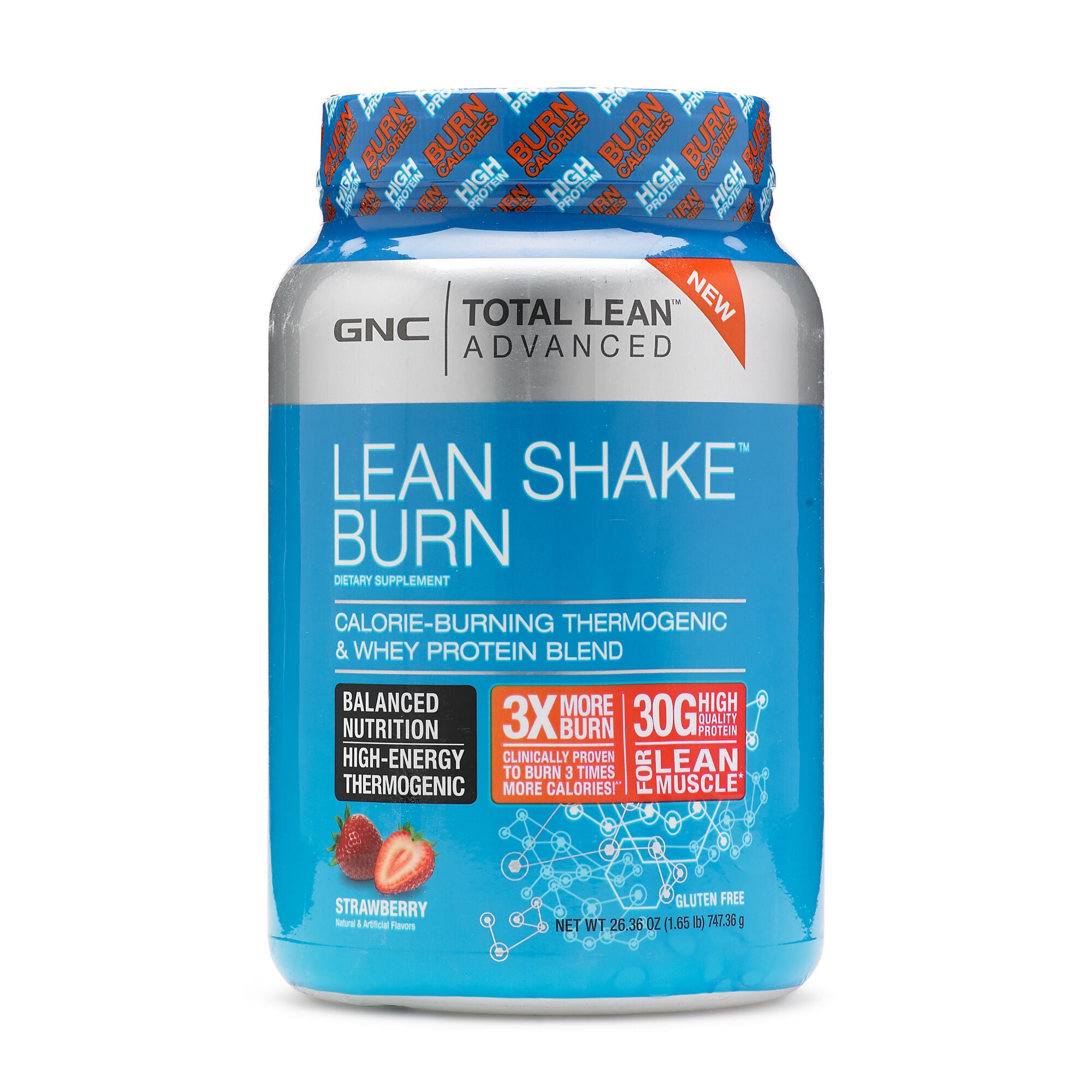 Lean Shake &trade; Burn - StrawberryStrawberry | GNC