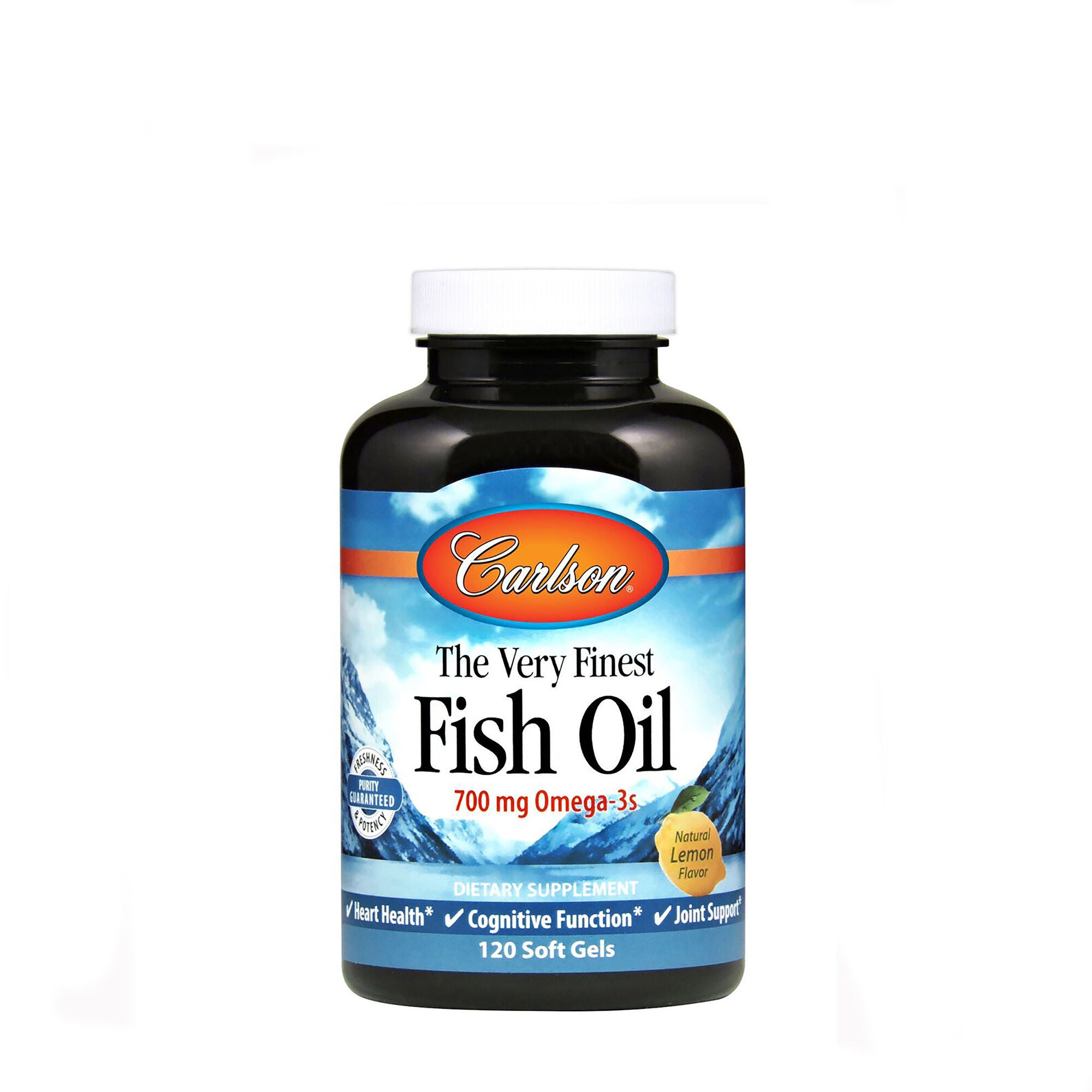 The Very Finest Fish Oil - Natural Lemon Flavor | GNC