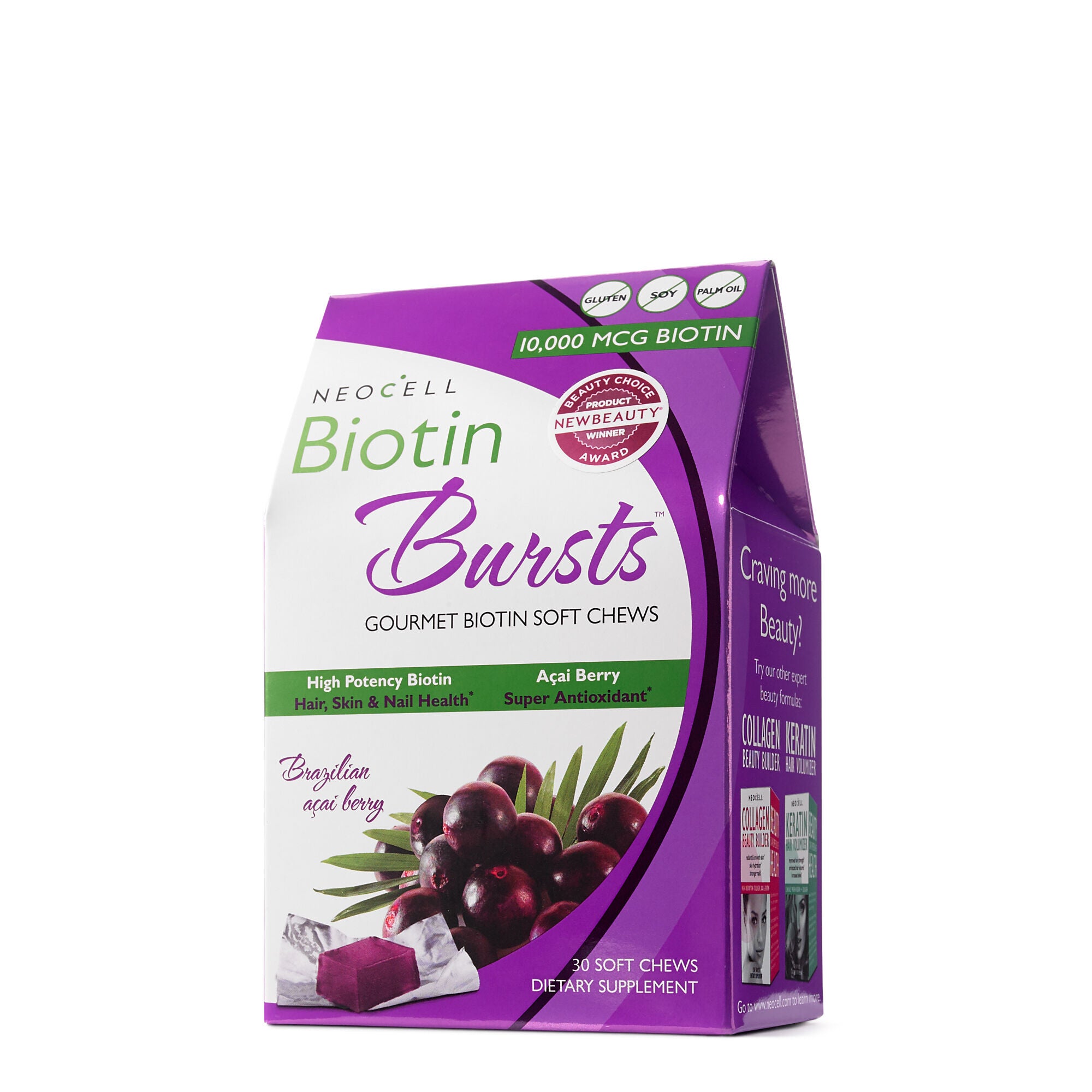 Biotin Bursts - Brazilian Acai Berry | GNC