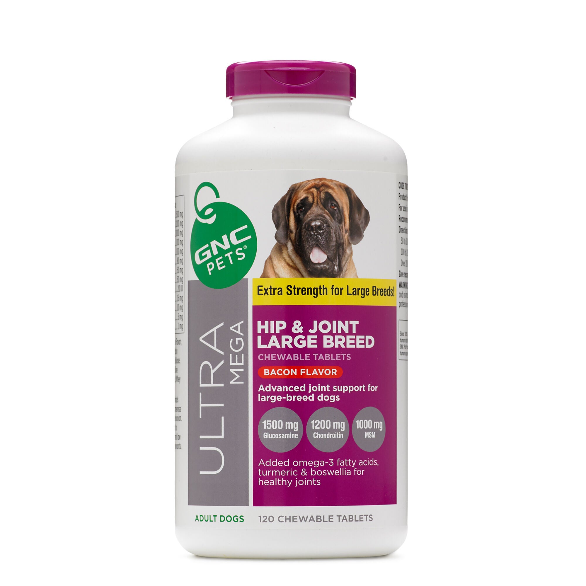 Ultra Mega Hip &amp; Joint Large Breed - Bacon Flavor | GNC