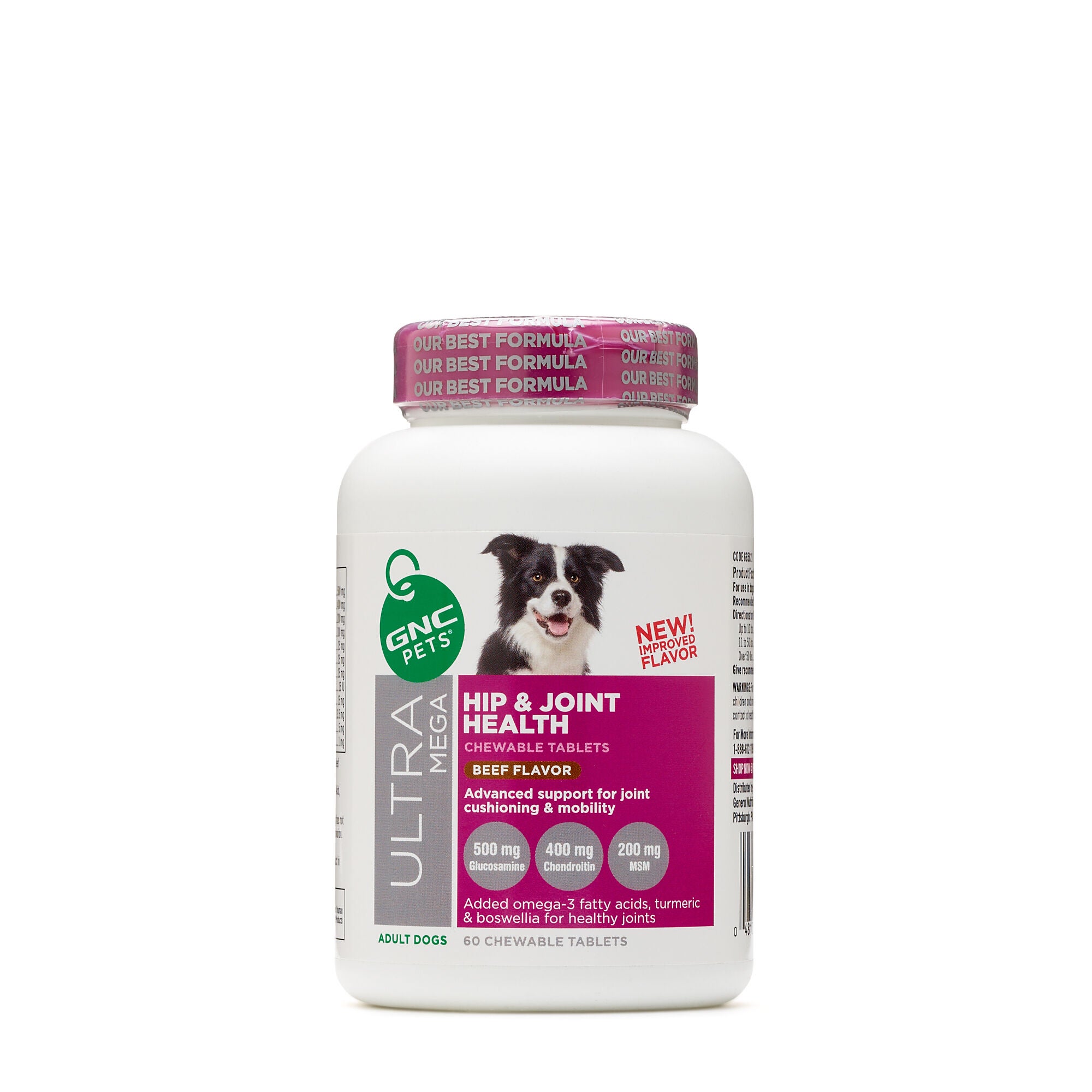 Ultra Mega Hip and Joint Health - Adult Dogs - Beef FlavorBeef | GNC