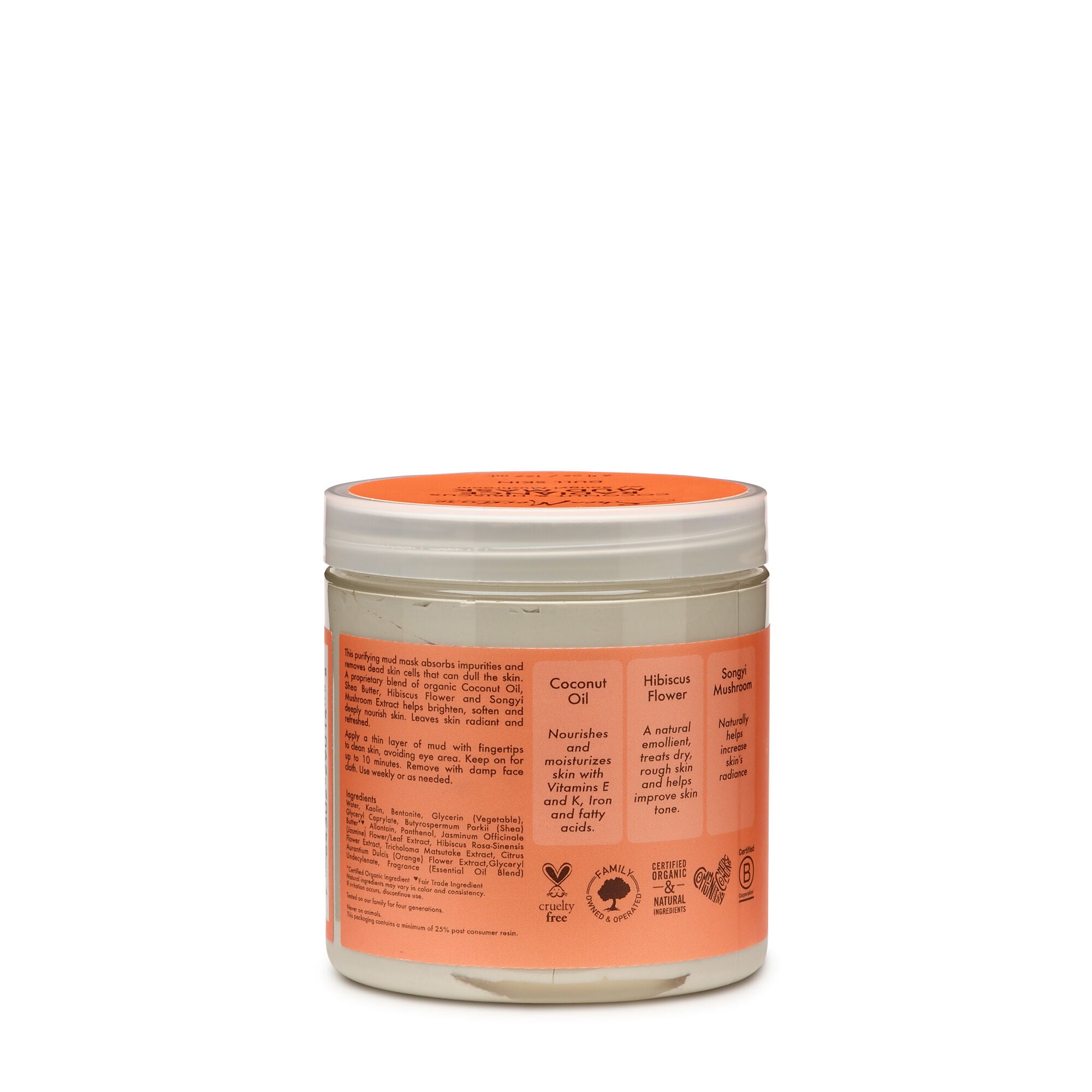 Coconut &amp; Hibiscus Radiance Mud Mask with Songyi Mushroom | GNC