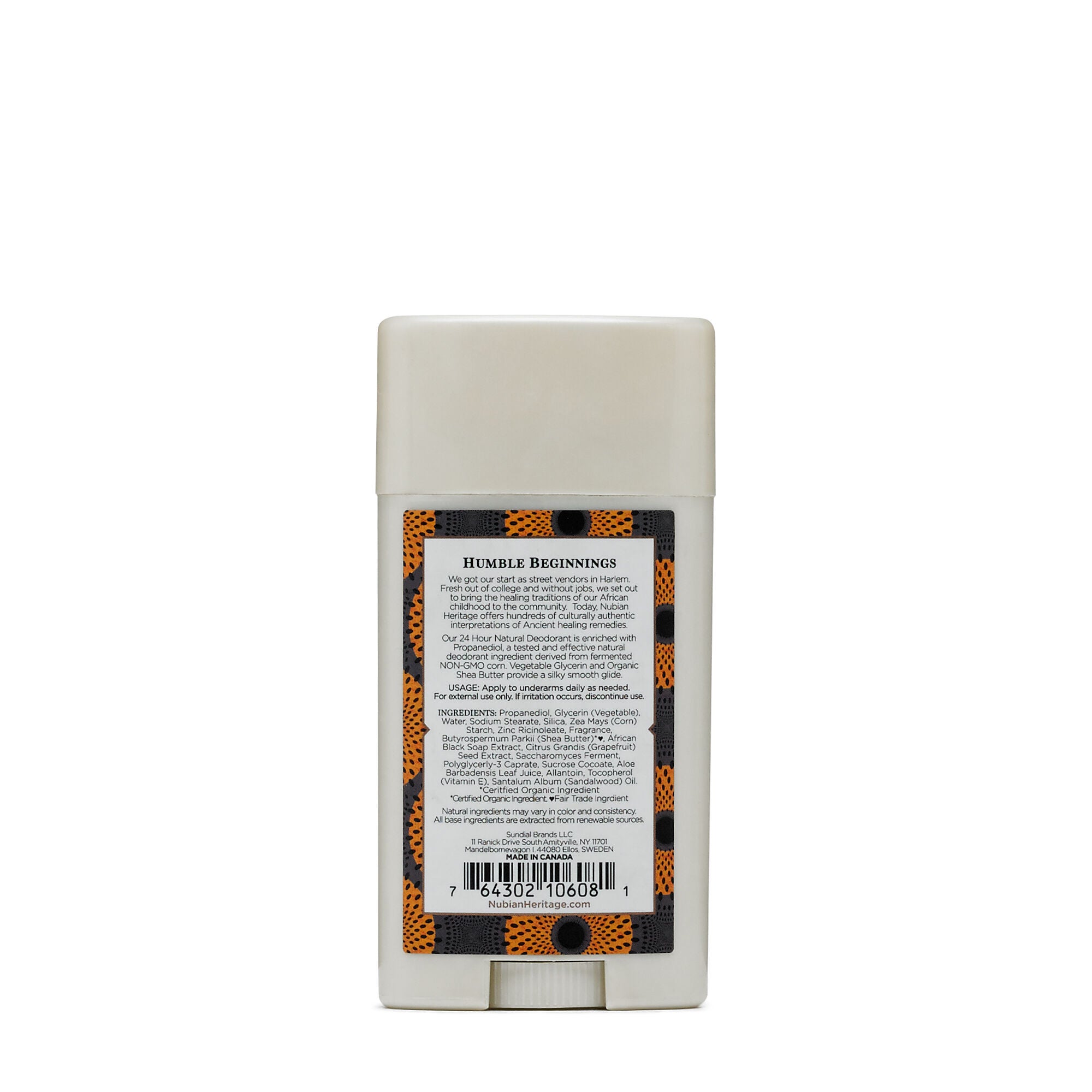 African Black Soap 24 Hour Deodorant | GNC