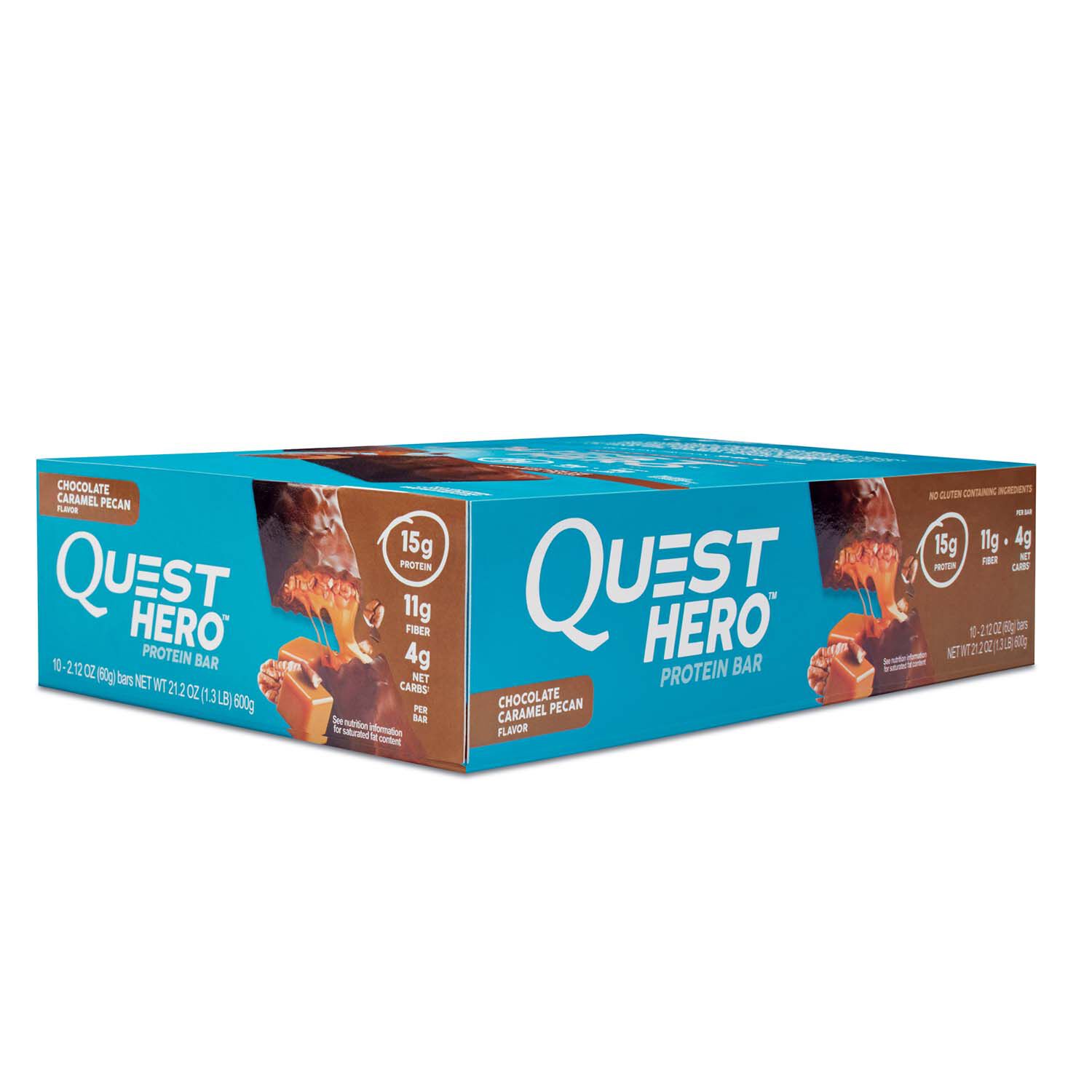 Quest Hero&trade; Protein Bar - Chocolate Caramel PecanChocolate Caramel Pecan | GNC