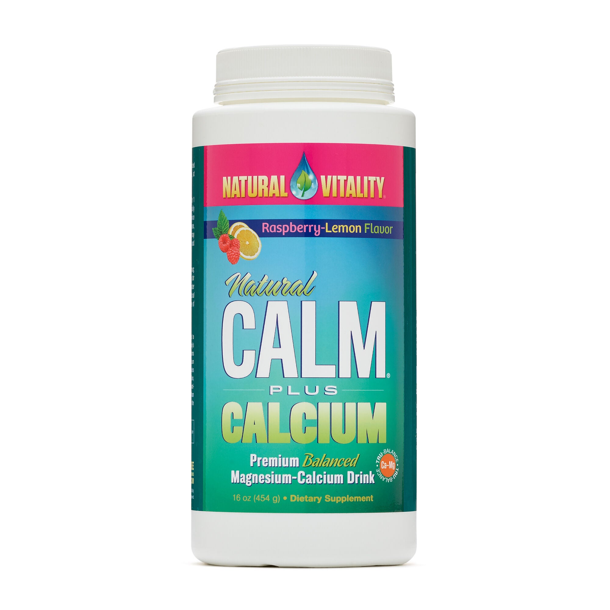 Natural Calm Plus Calcium - Raspberry-Lemon | GNC