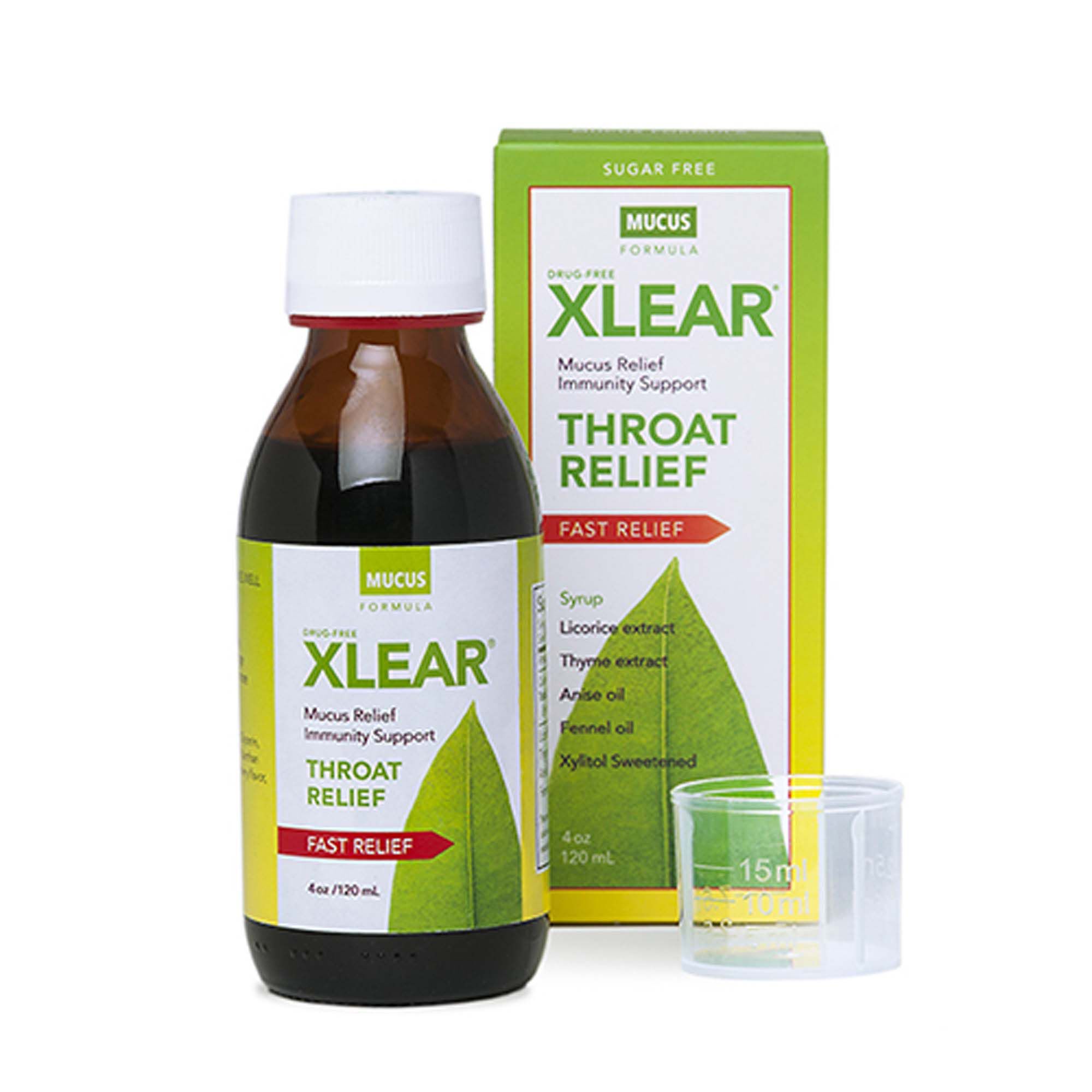 Xlear&reg; Throat Relief - Mucus Formula | GNC