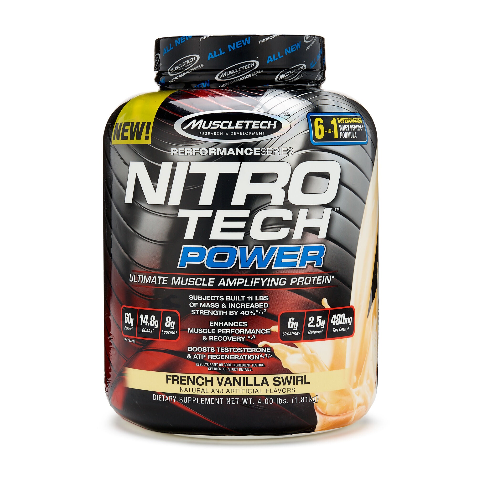 Nitro-Tech&trade; Power - French Vanilla SwirlFrench Vanilla Swirl | GNC