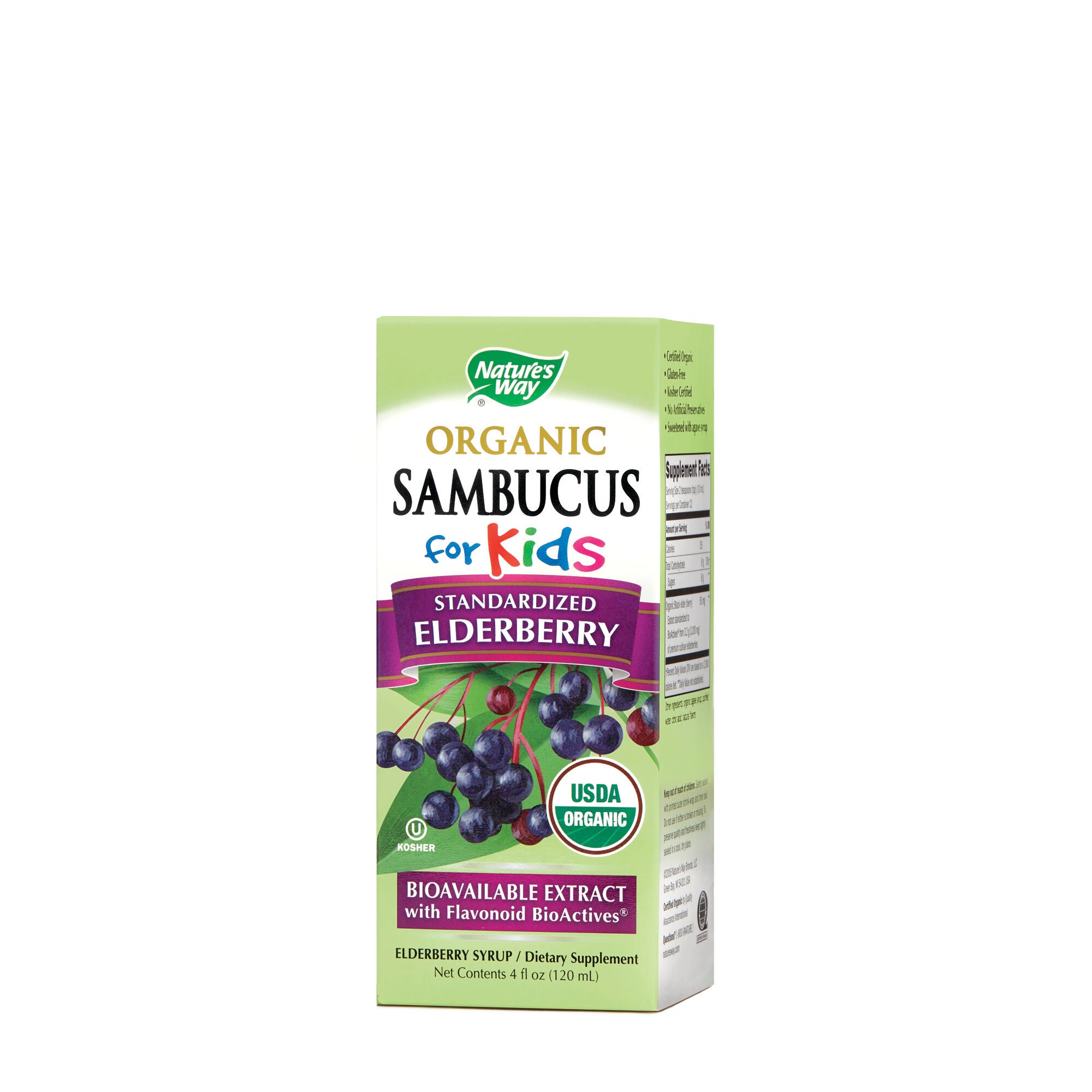 Sambucus for Kids - Organic Syrup | GNC