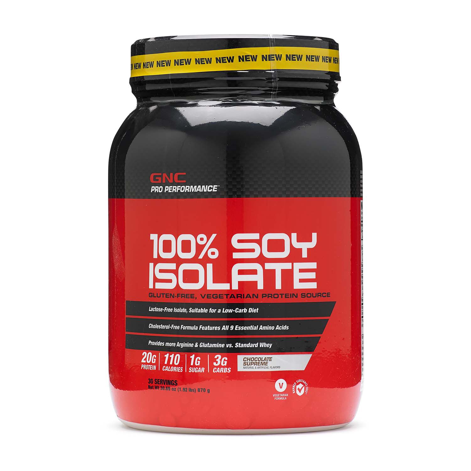 100% Soy Isolate - Chocolate SupremeChocolate Supreme | GNC