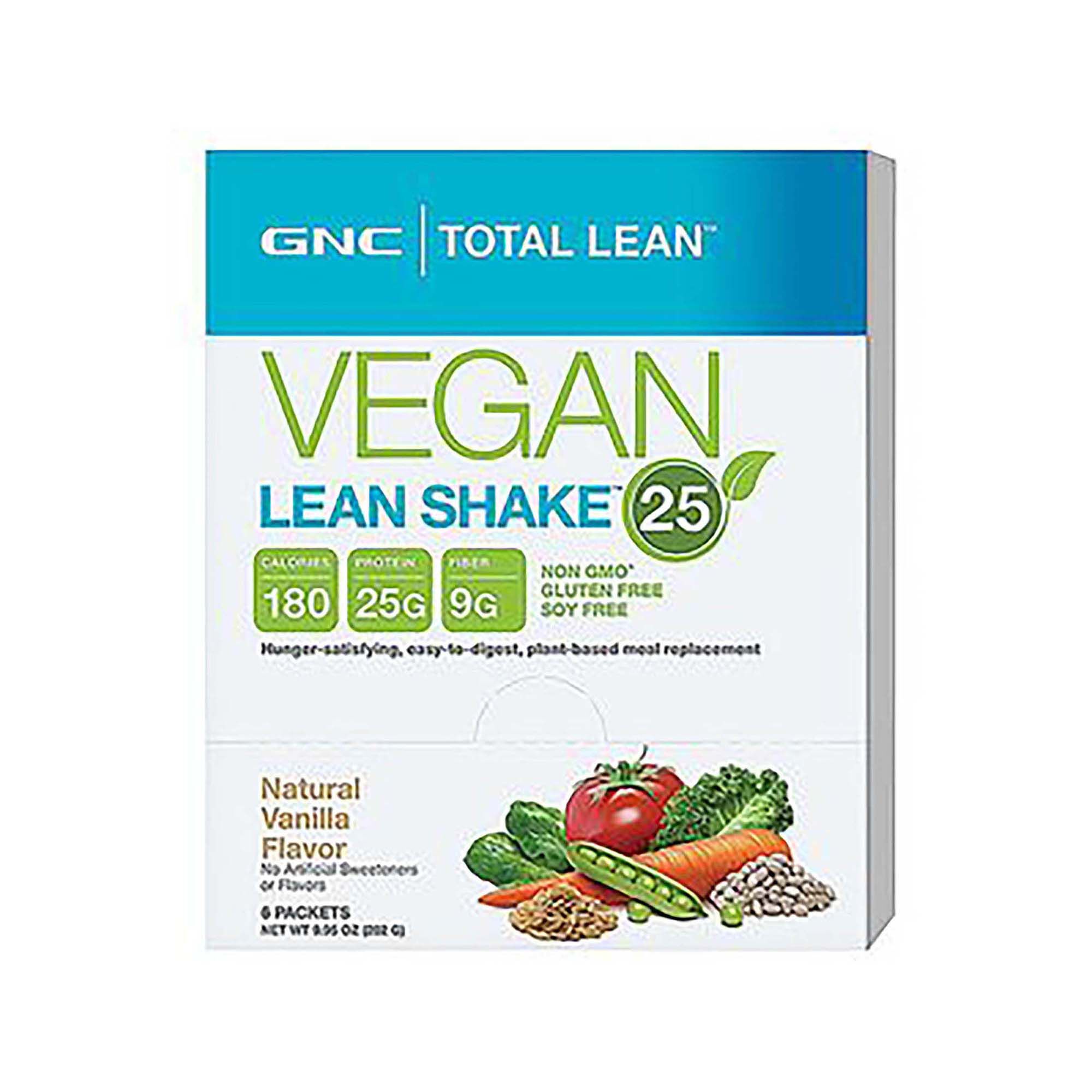 Vegan Lean Shake&trade; 25 - Natural VanillaNatural Vanilla | GNC