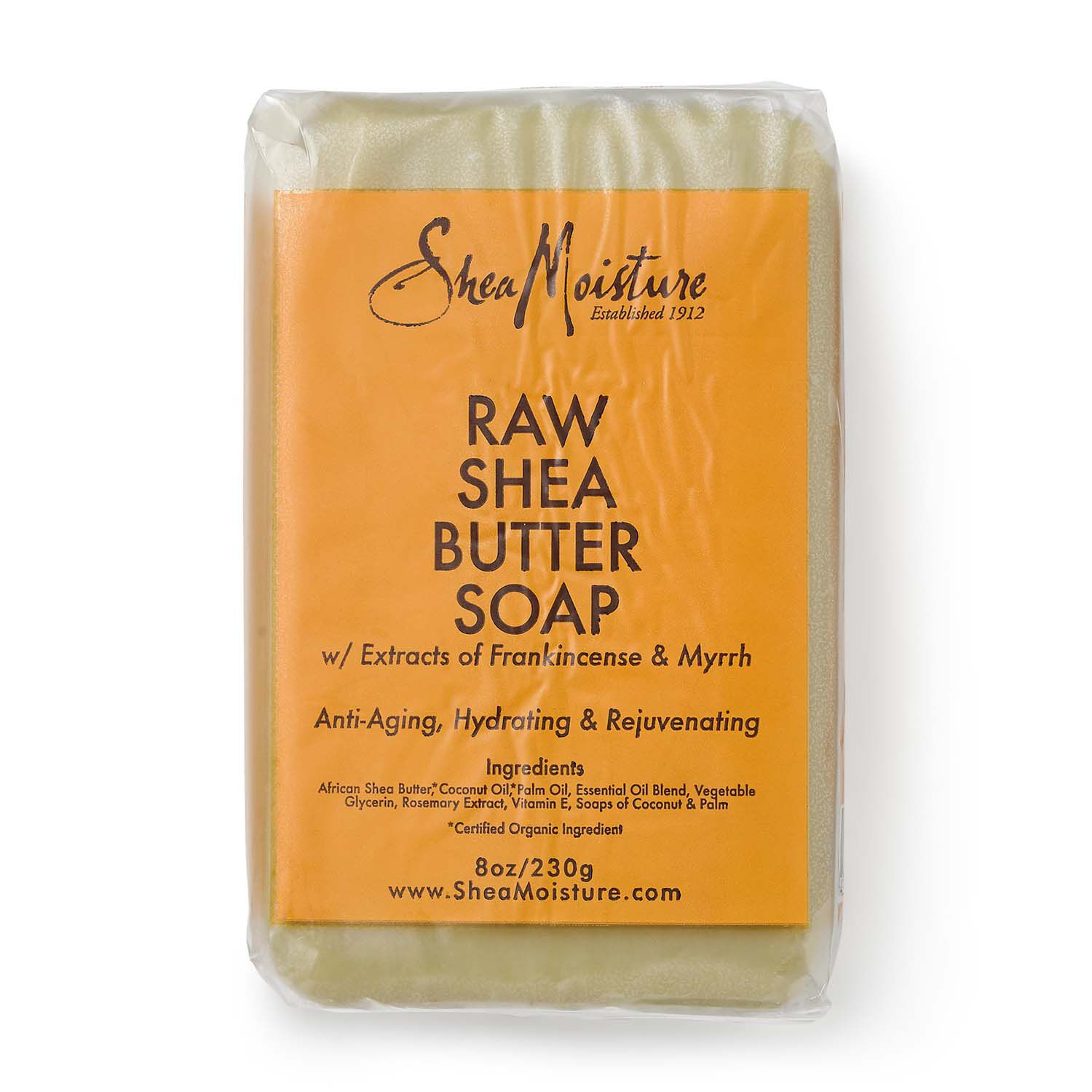 Raw Shea Butter Soap with Extracts from Frankincense &amp; Myrrh | GNC