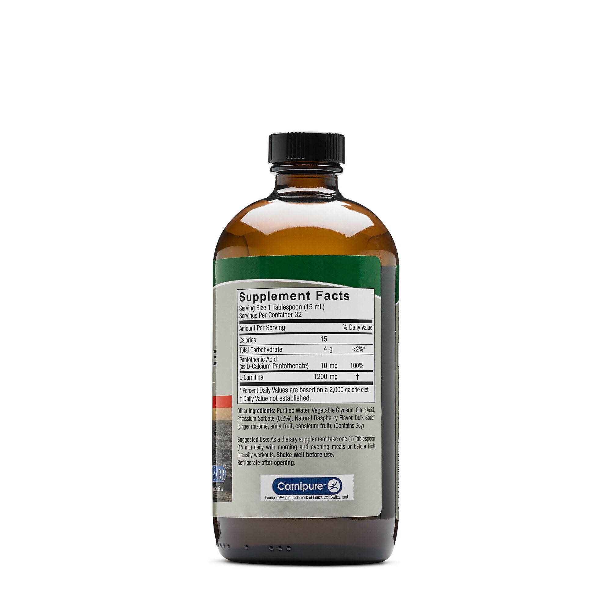 Nature's Answer® Liquid LCarnitine Natural Raspberry Flavor GNC