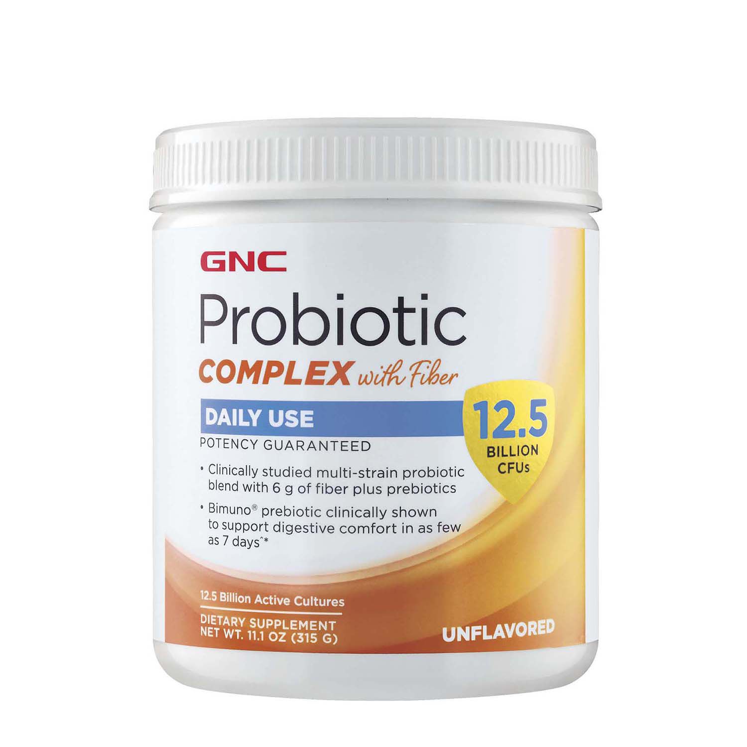 Probiotic Complex with Fiber - 12.5 Billion CFUs | GNC