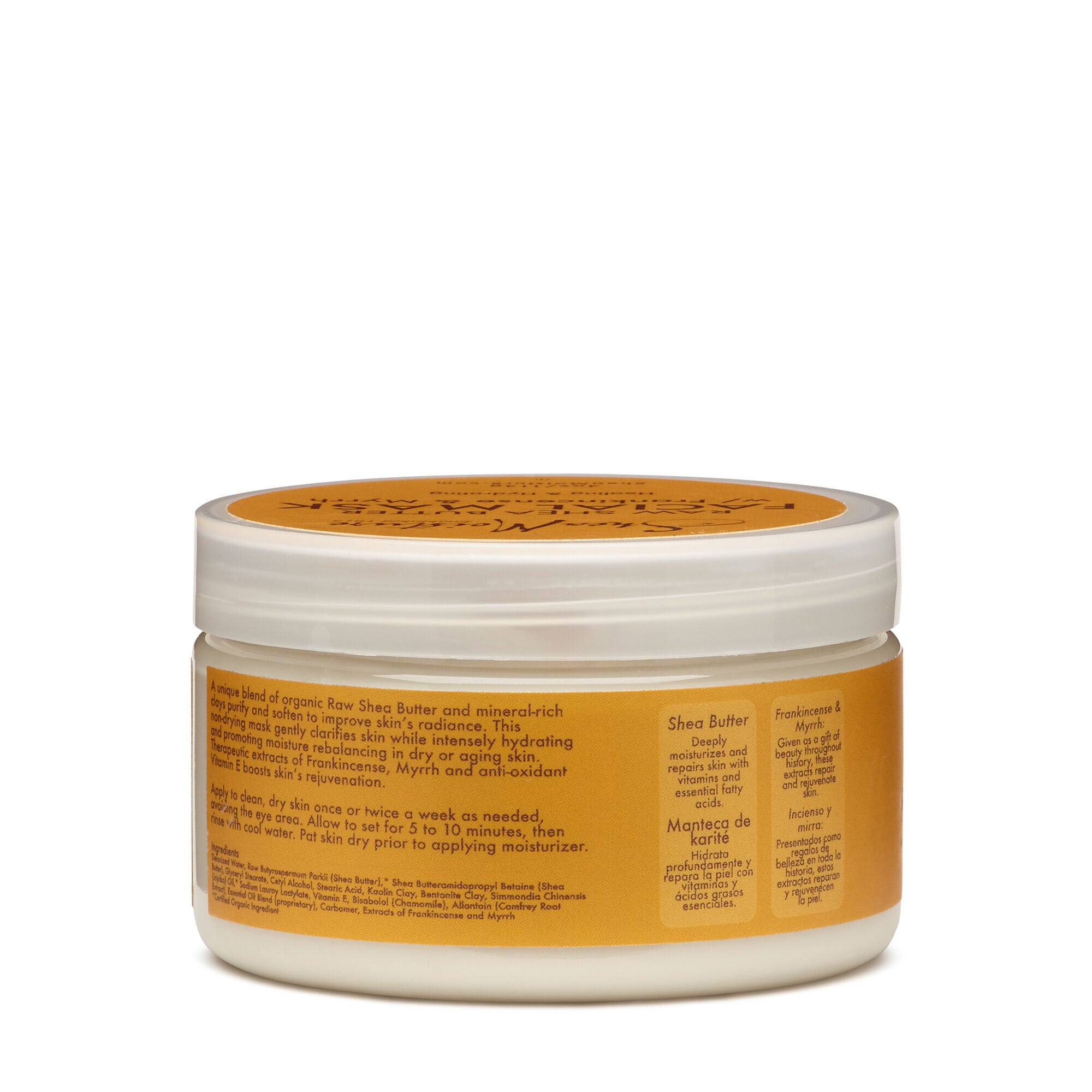 Raw Shea Butter Hydrating Facial Mask with Frankincense &amp; Myrrh Extracts | GNC