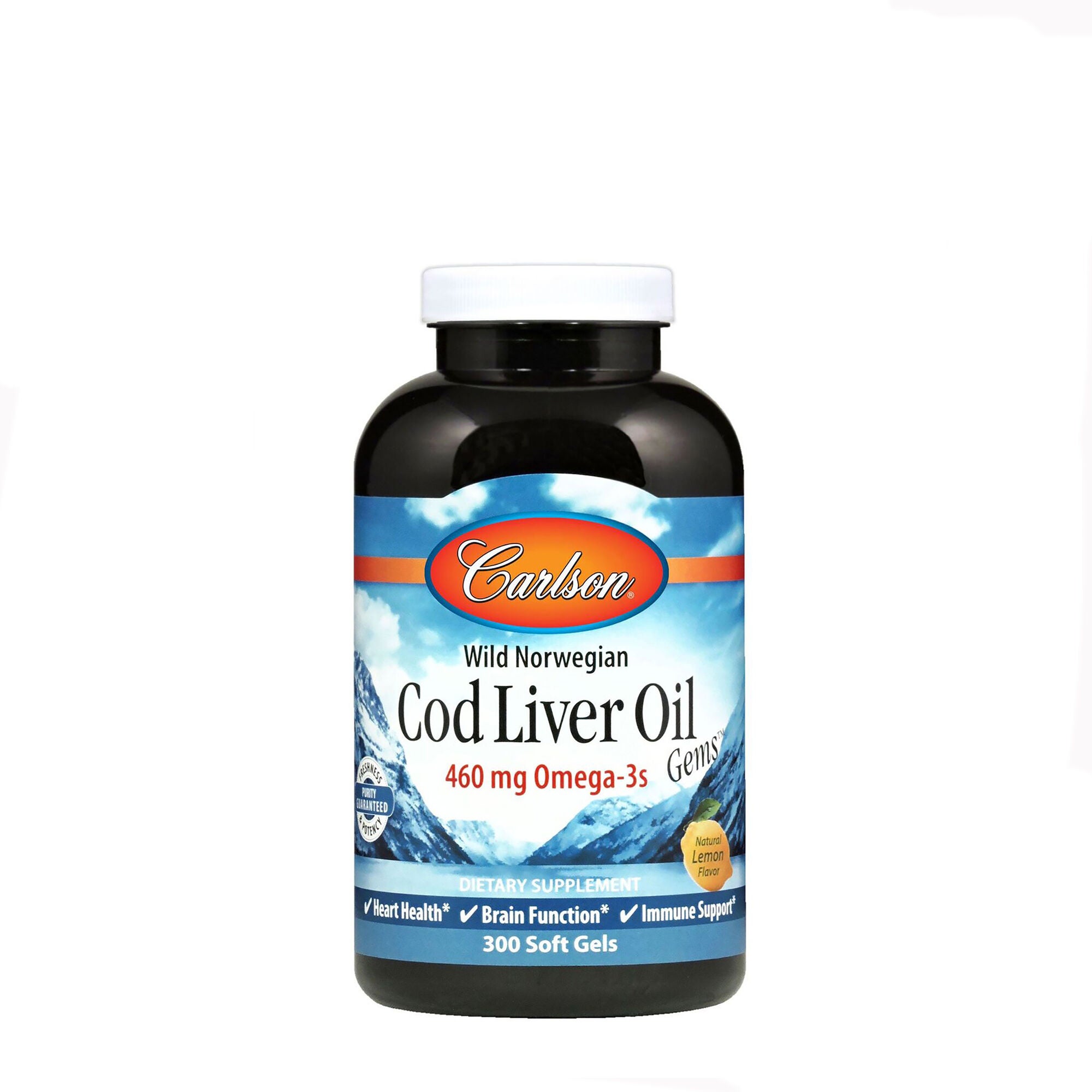 Cod Liver Oil Gems&trade; - Lightly Lemon | GNC