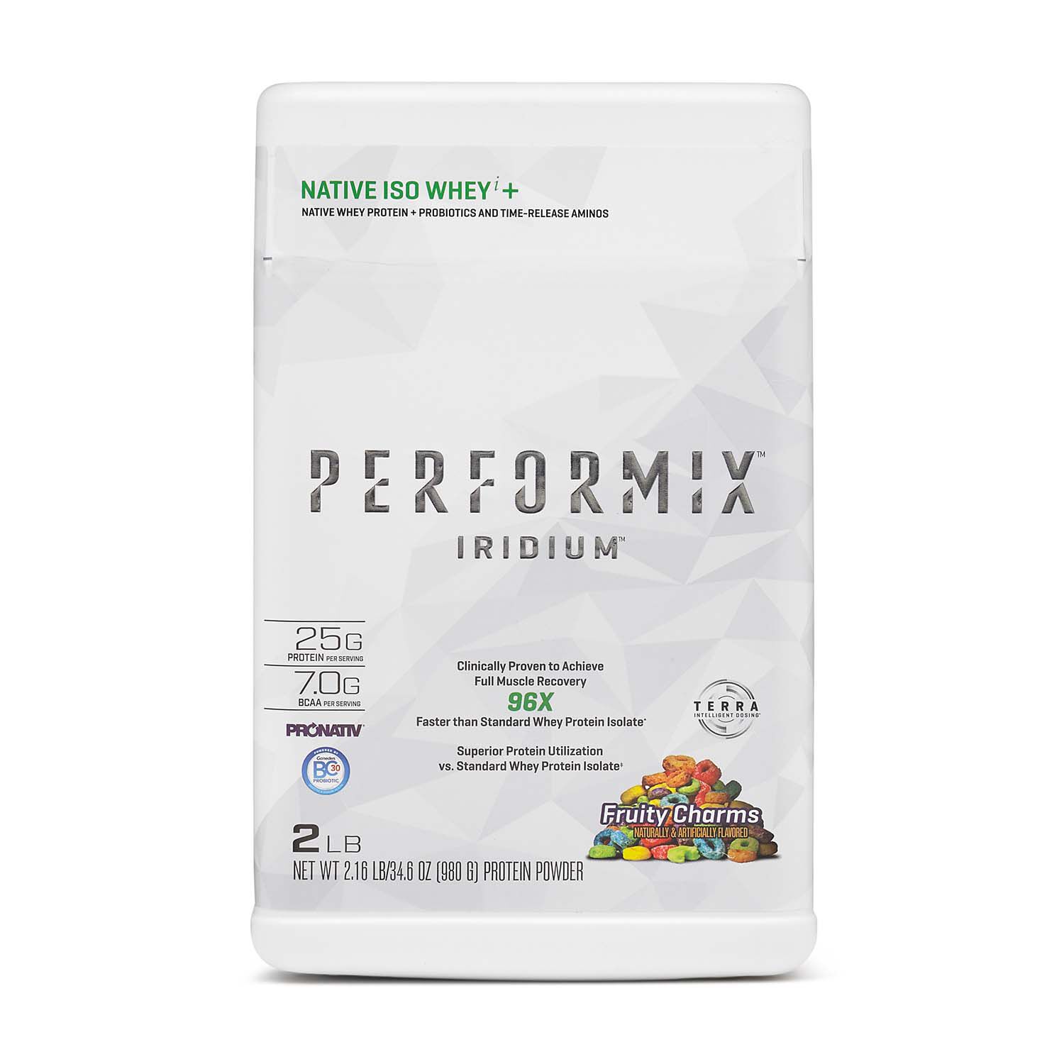 IRIDIUM&trade; NATIVE ISO WHEYi+ - Fruity CharmsFruity Charms | GNC