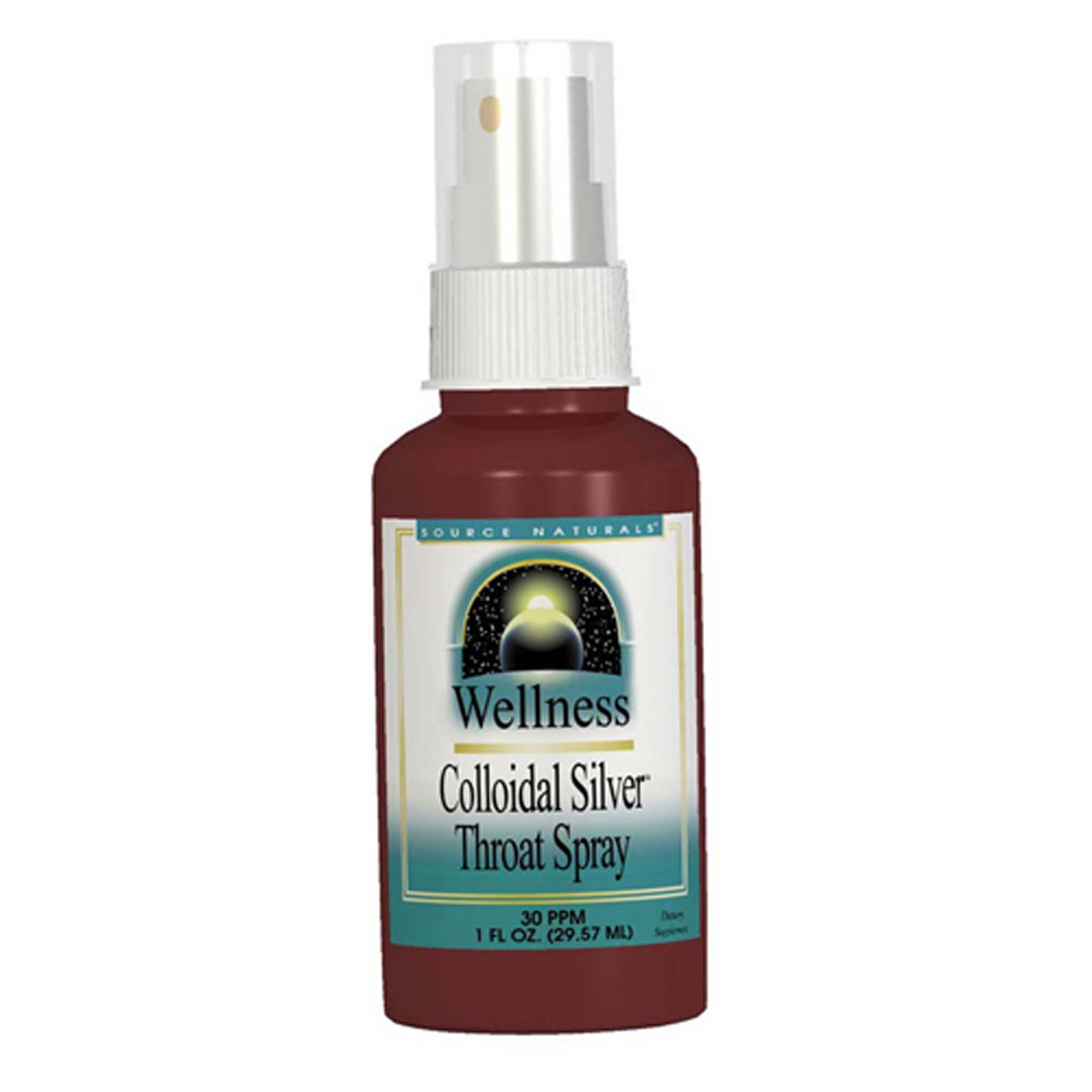 Wellness Colloidal Silver Throat Spray 30PPM | GNC