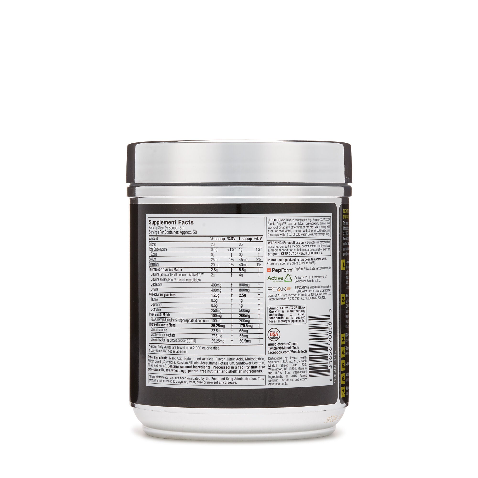 Amino 4XL&trade; SX-7&reg; Black Onyx&trade; - Fruit Punch Explosion | GNC