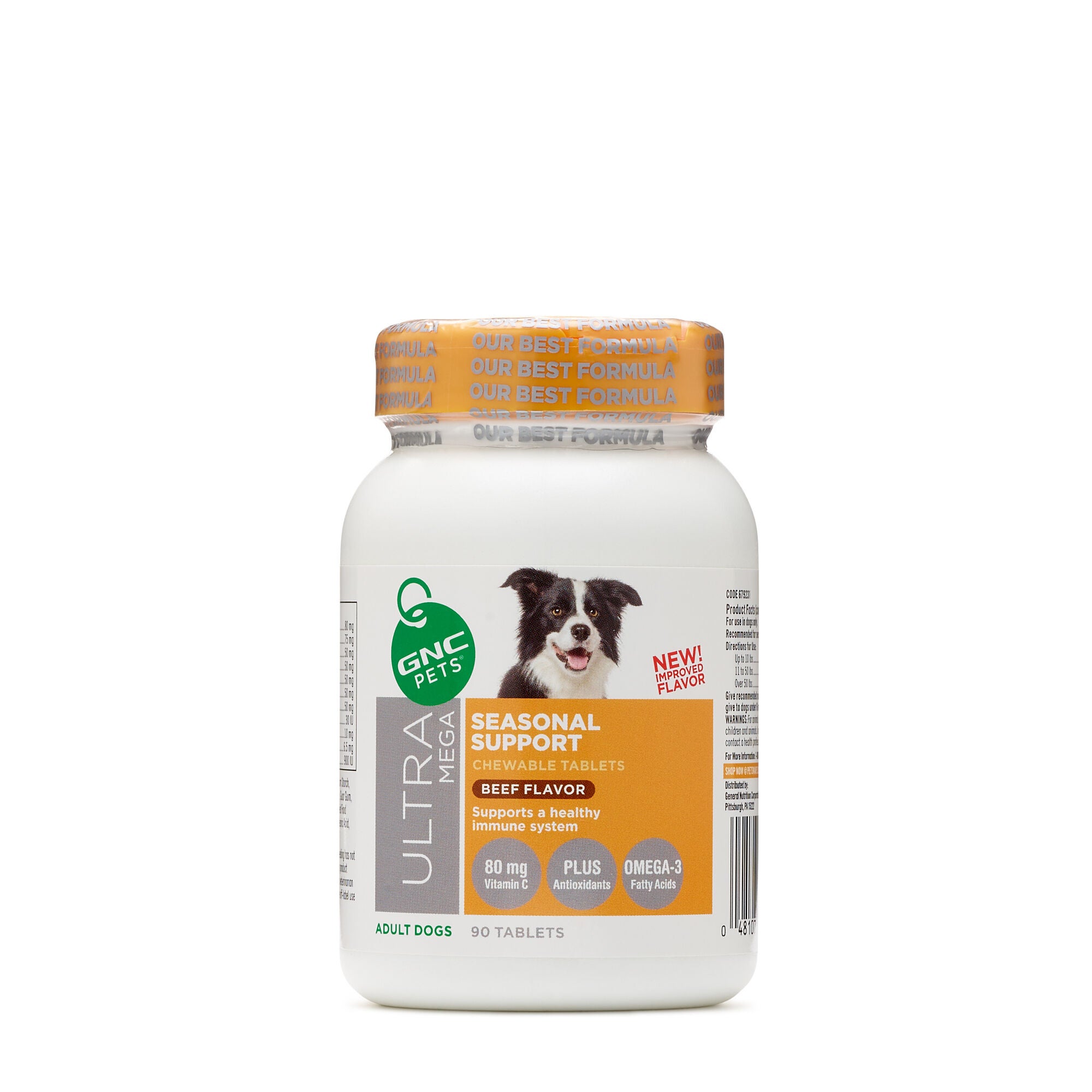 Ultra Mega Seasonal Support - All Dogs - Savory Beef | GNC