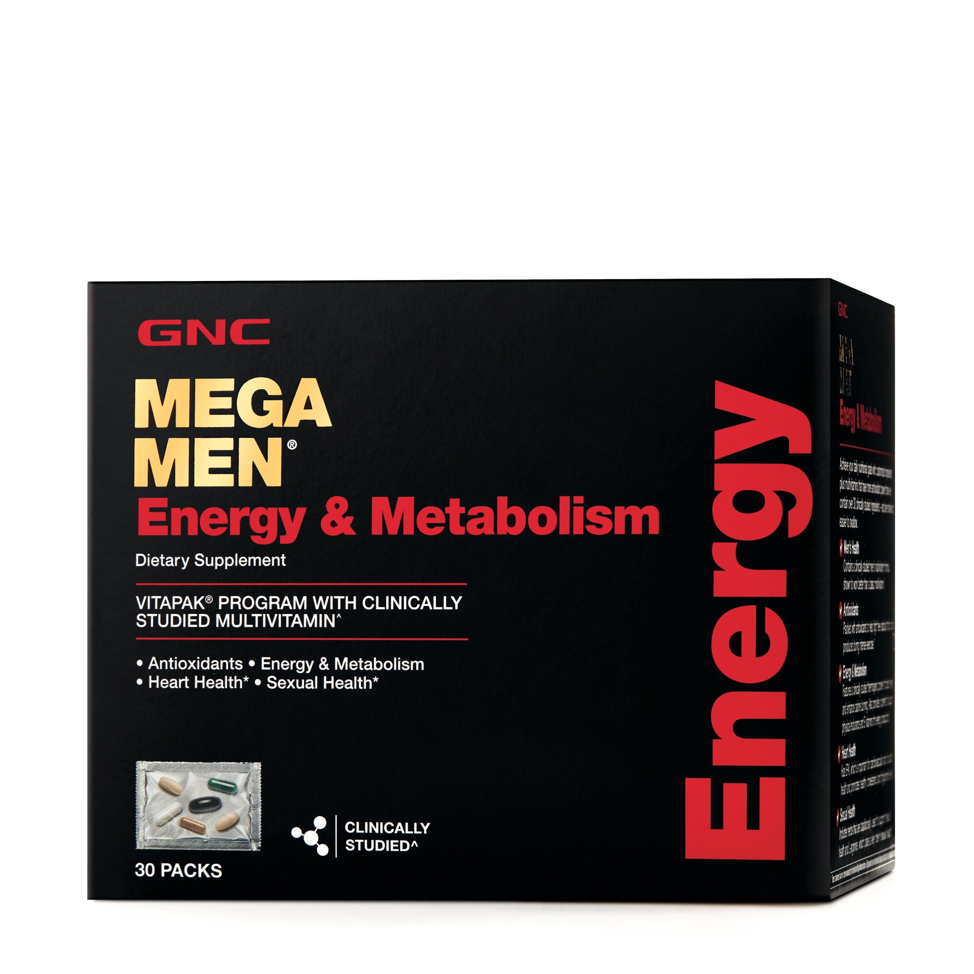 Mega Men&reg; Energy &amp; Metabolism (California Only) | GNC