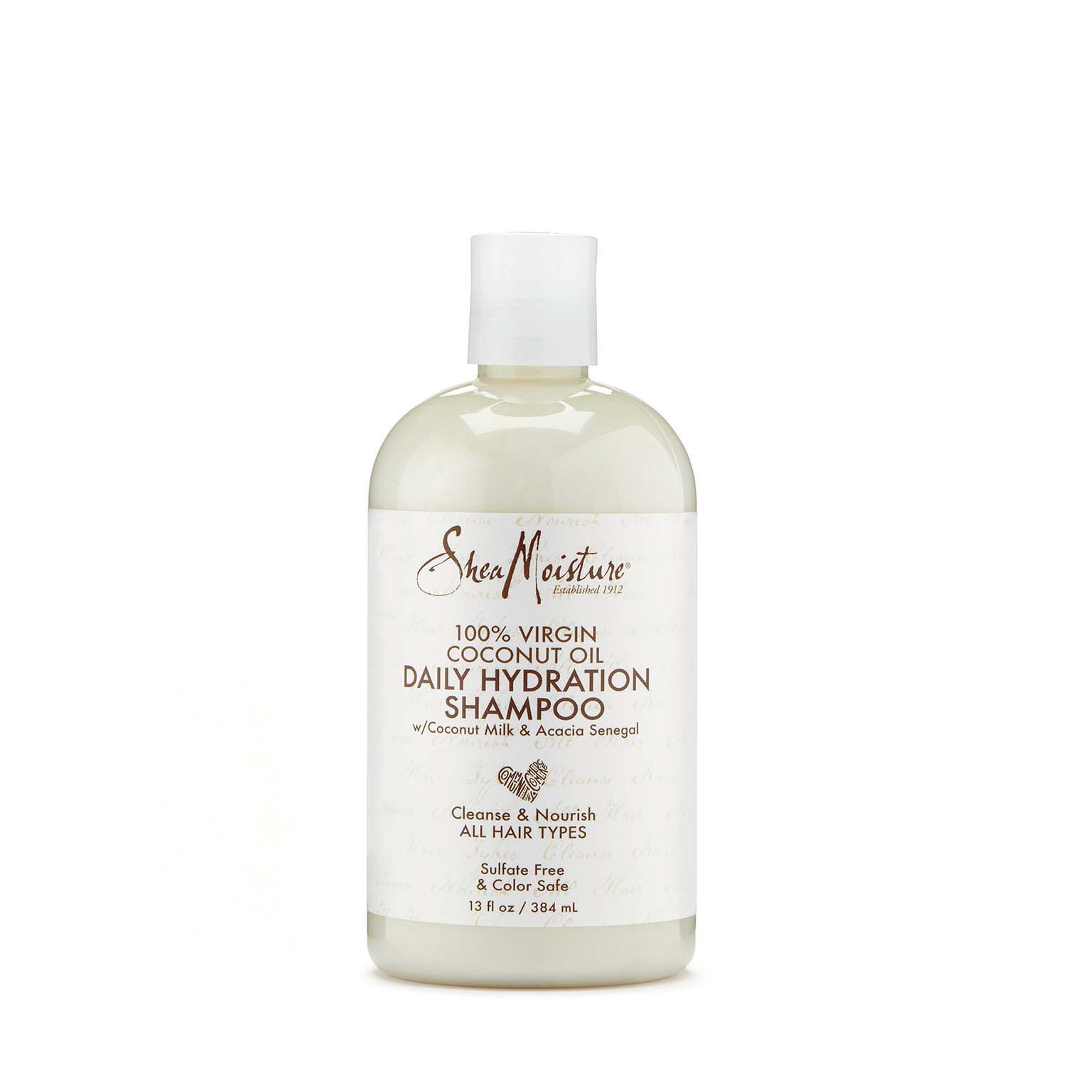 Shea Moisture 100 Virgin Coconut Oil Daily Hydration Shampoo With Coconut Milk and Acacia