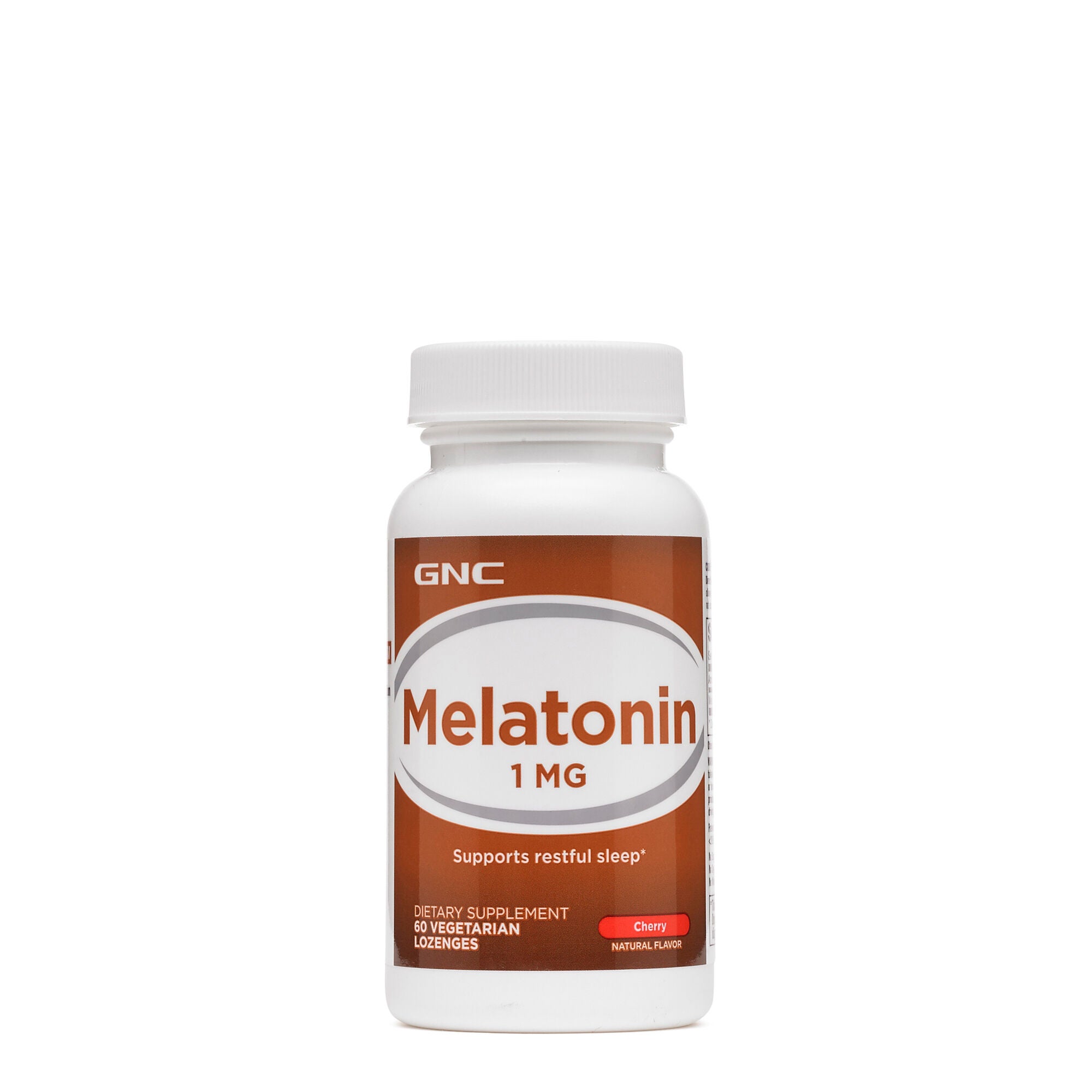 GNC Melatonin 1 mg Cherry 60 Vegetarian Loznges eBay