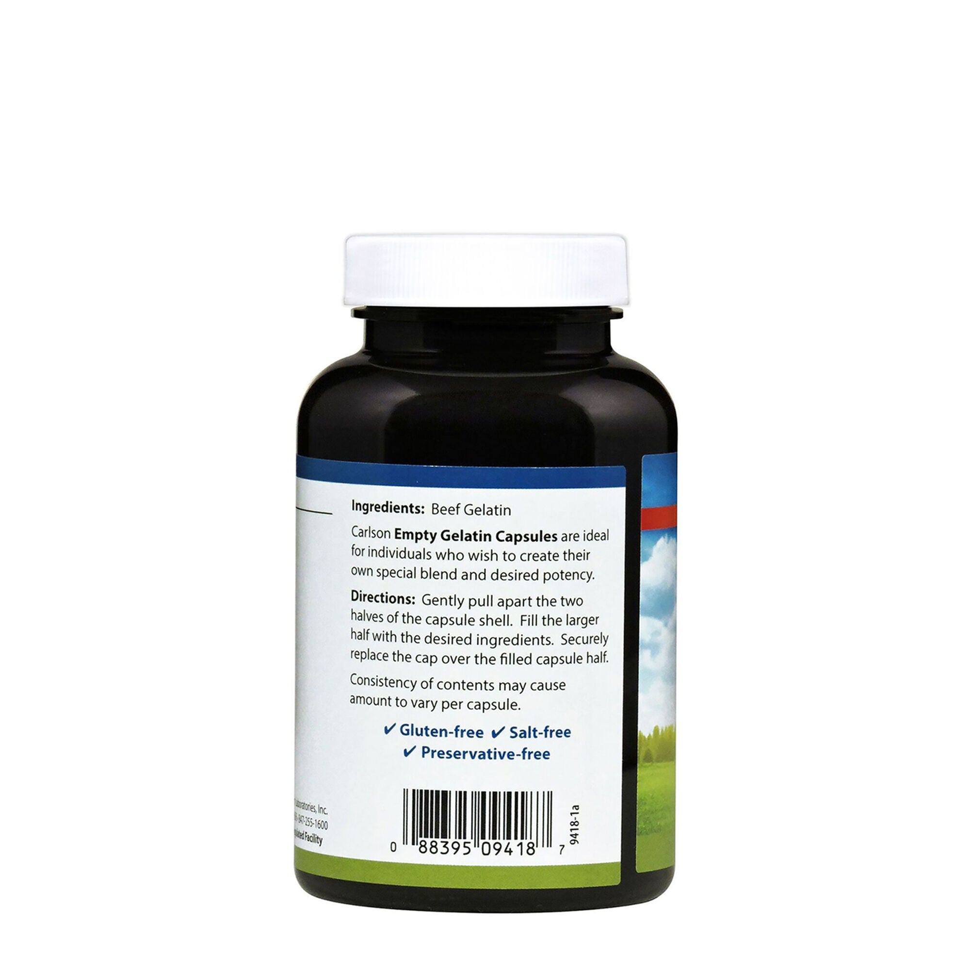 Empty Gelatin #1 Capsules | GNC