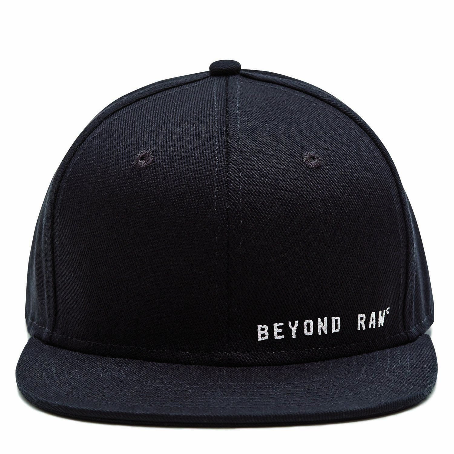 Flat Bill Black Hat | GNC