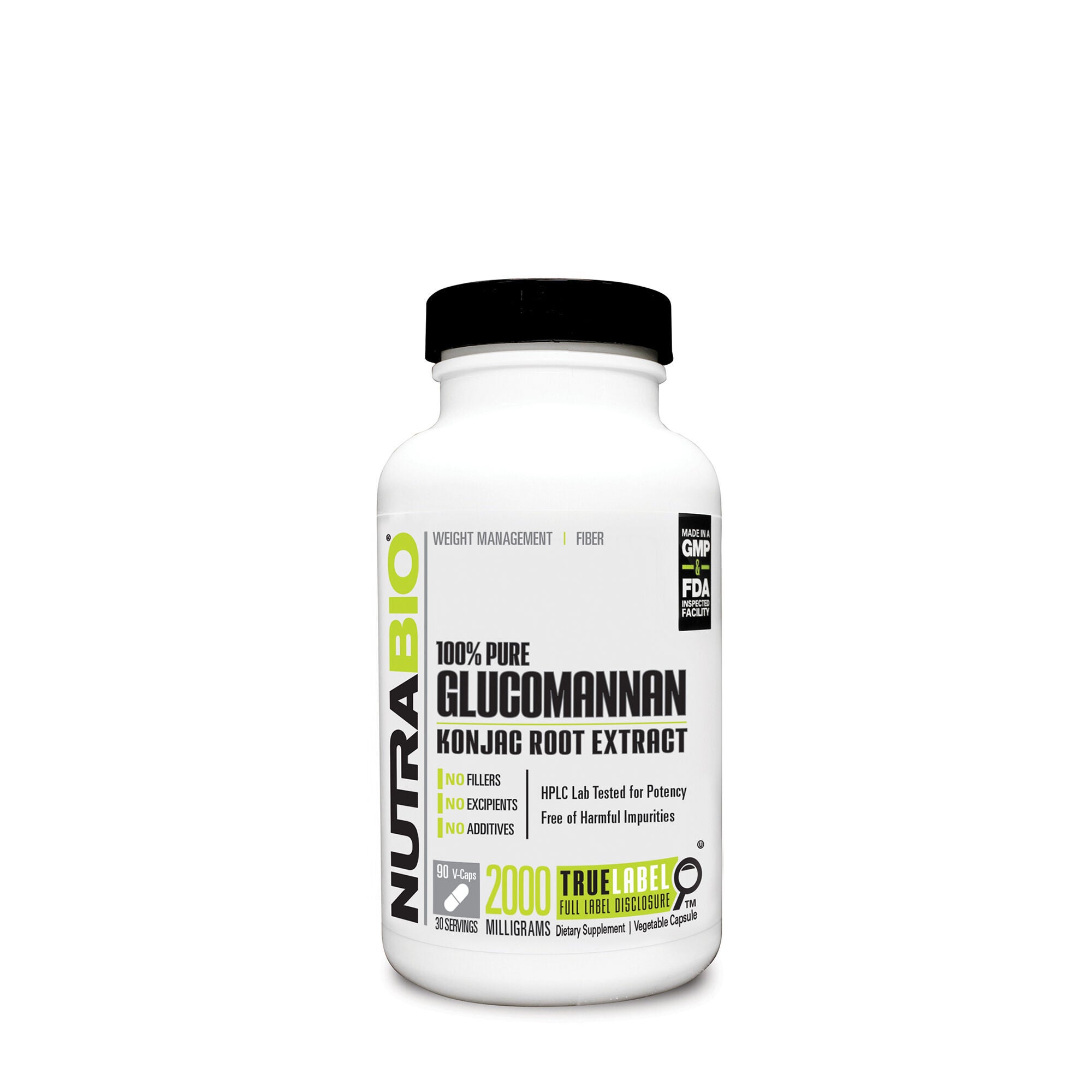 NutraBio® Amino Therapy™100% Pure Glucomannan | GNC NutraBio® Amino Therapy™100% Pure Glucomannan | GNC