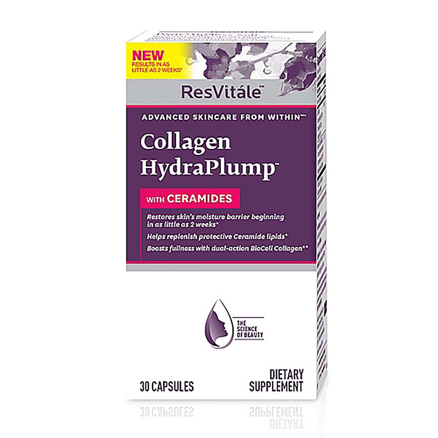 Collagen HydraPlump&trade; with Ceramides | GNC
