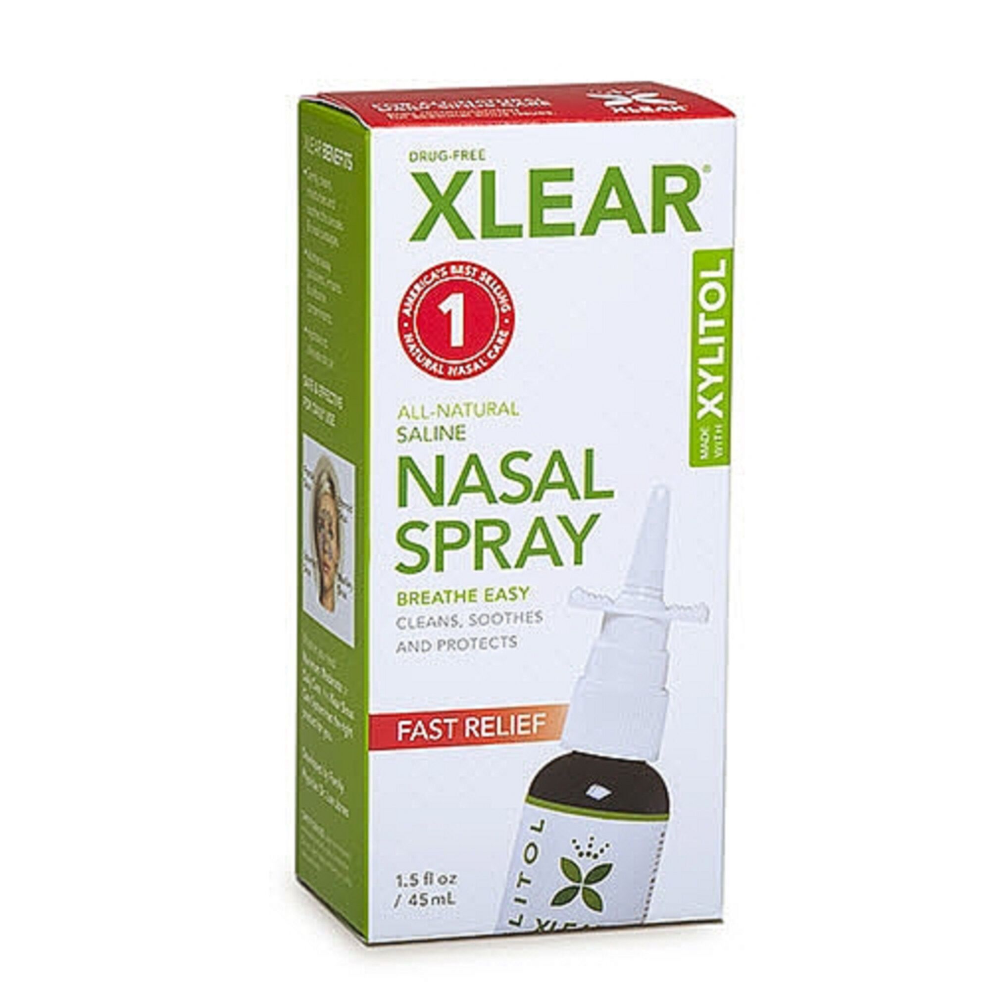 Xlear&reg; Nasal Spray Fast Relief | GNC