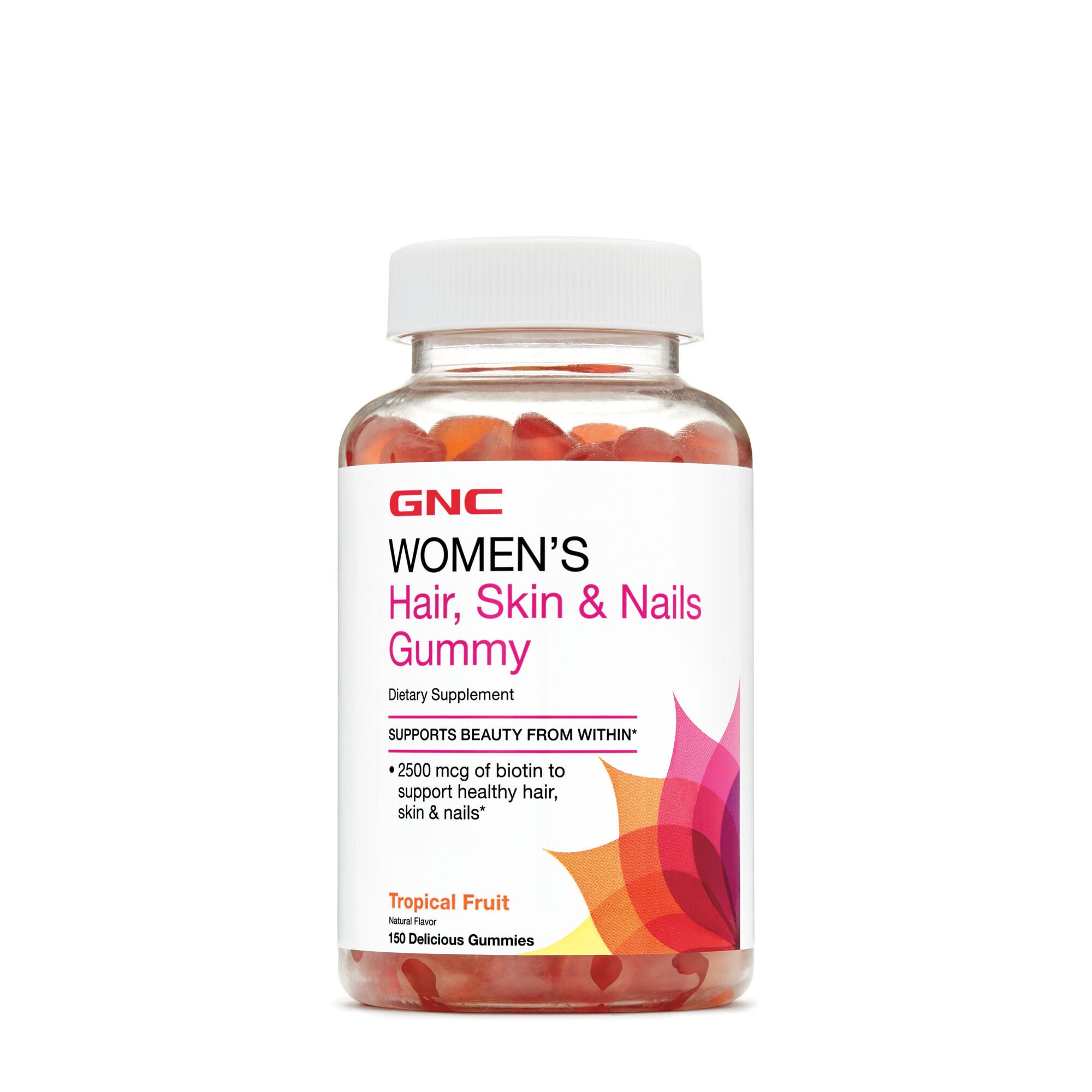 Hair, Skin &amp; Nails Gummy - Tropical Fruit | GNC