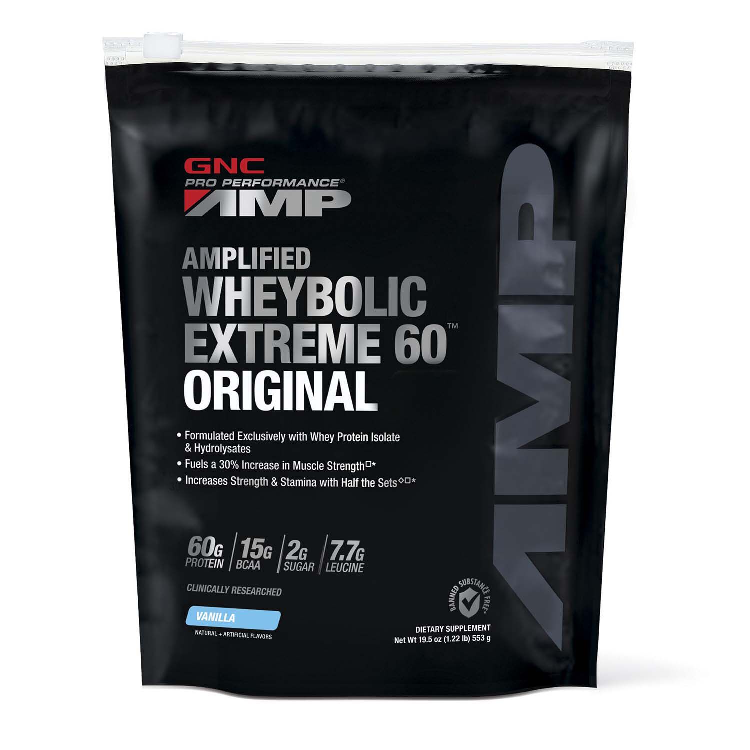 Amplified Wheybolic Extreme 60&trade; Original - Vanilla | GNC
