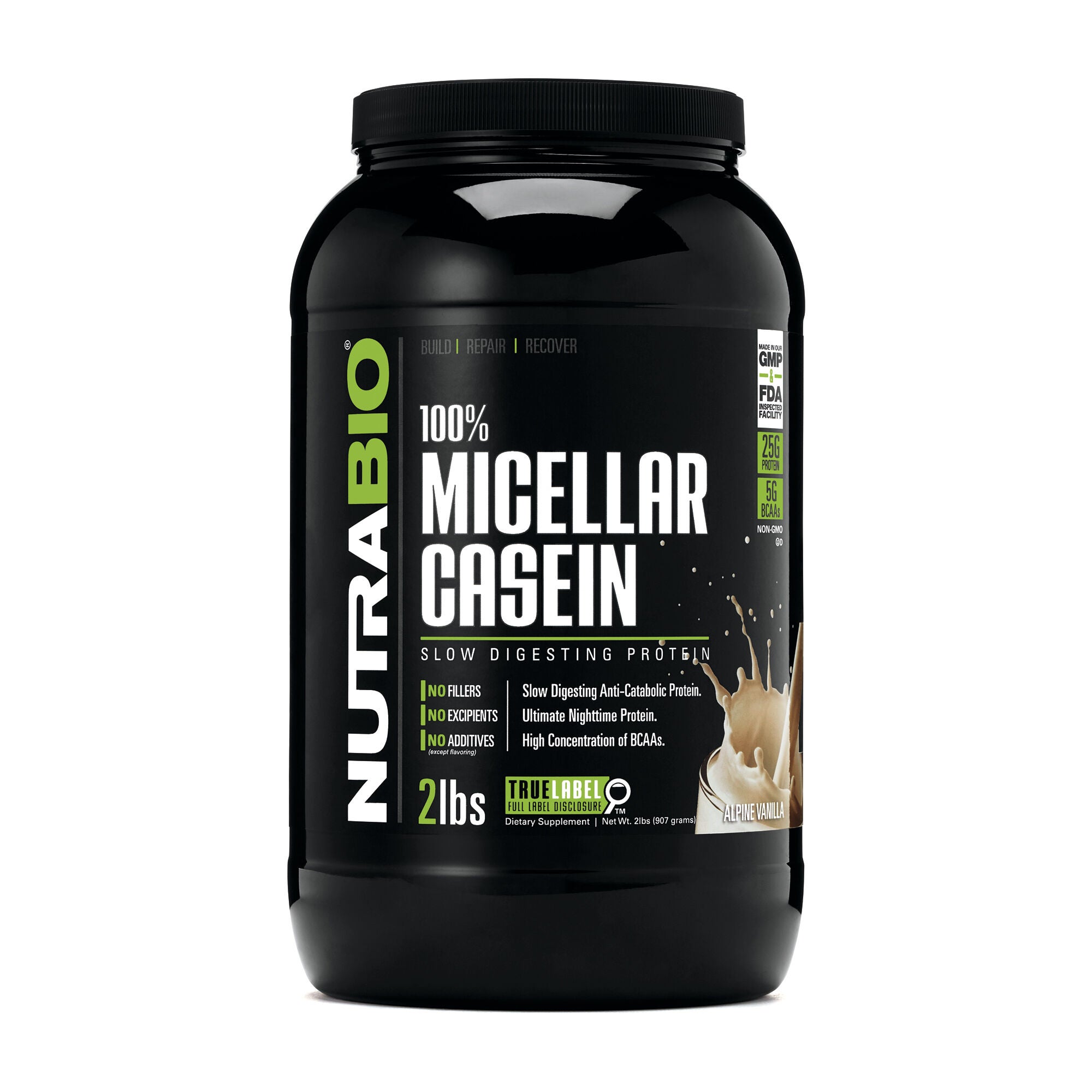100% Micellar Casein - Alpine VanillaApline Vanilla | GNC
