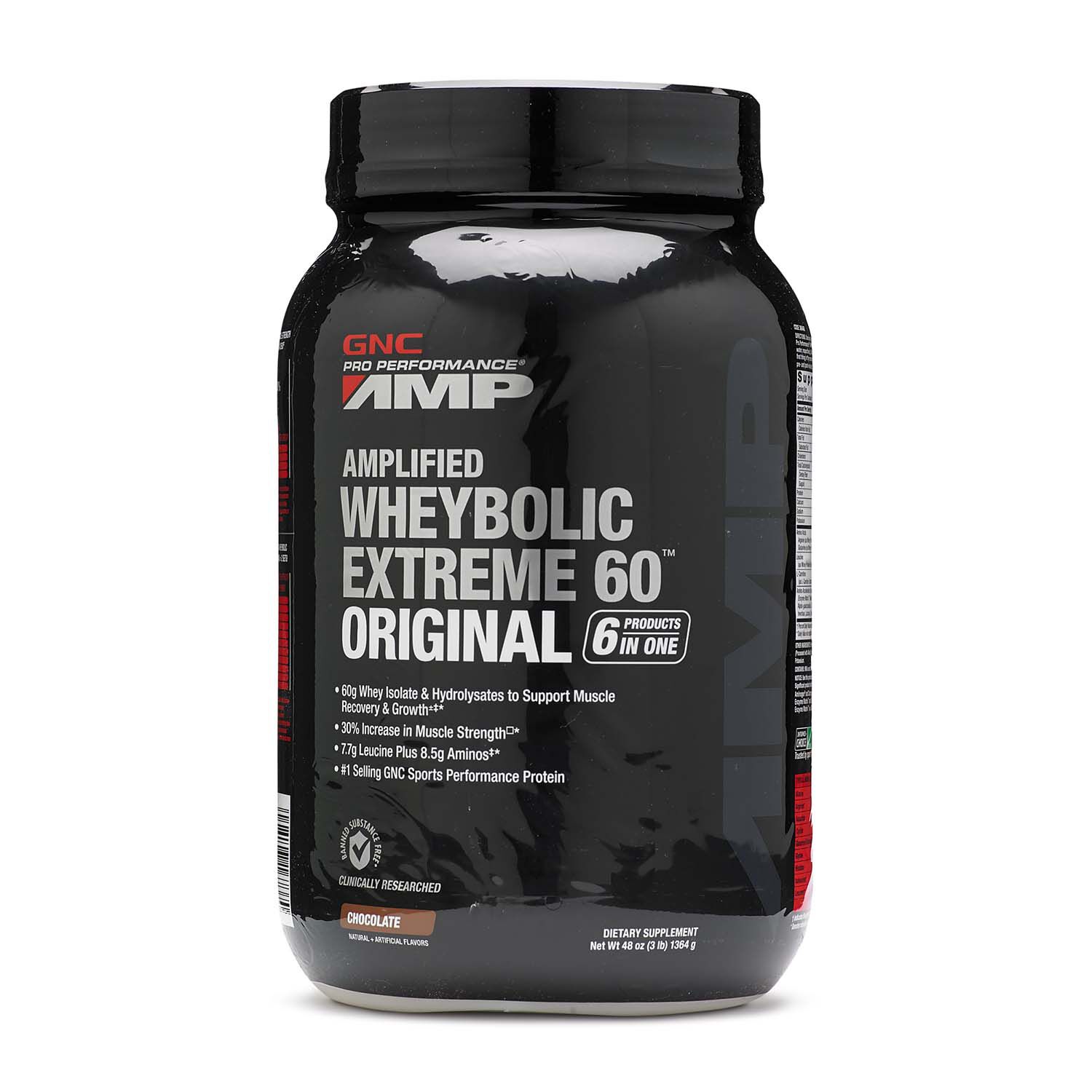 Amplified Wheybolic Extreme 60&trade; Original - ChocolateChocolate | GNC