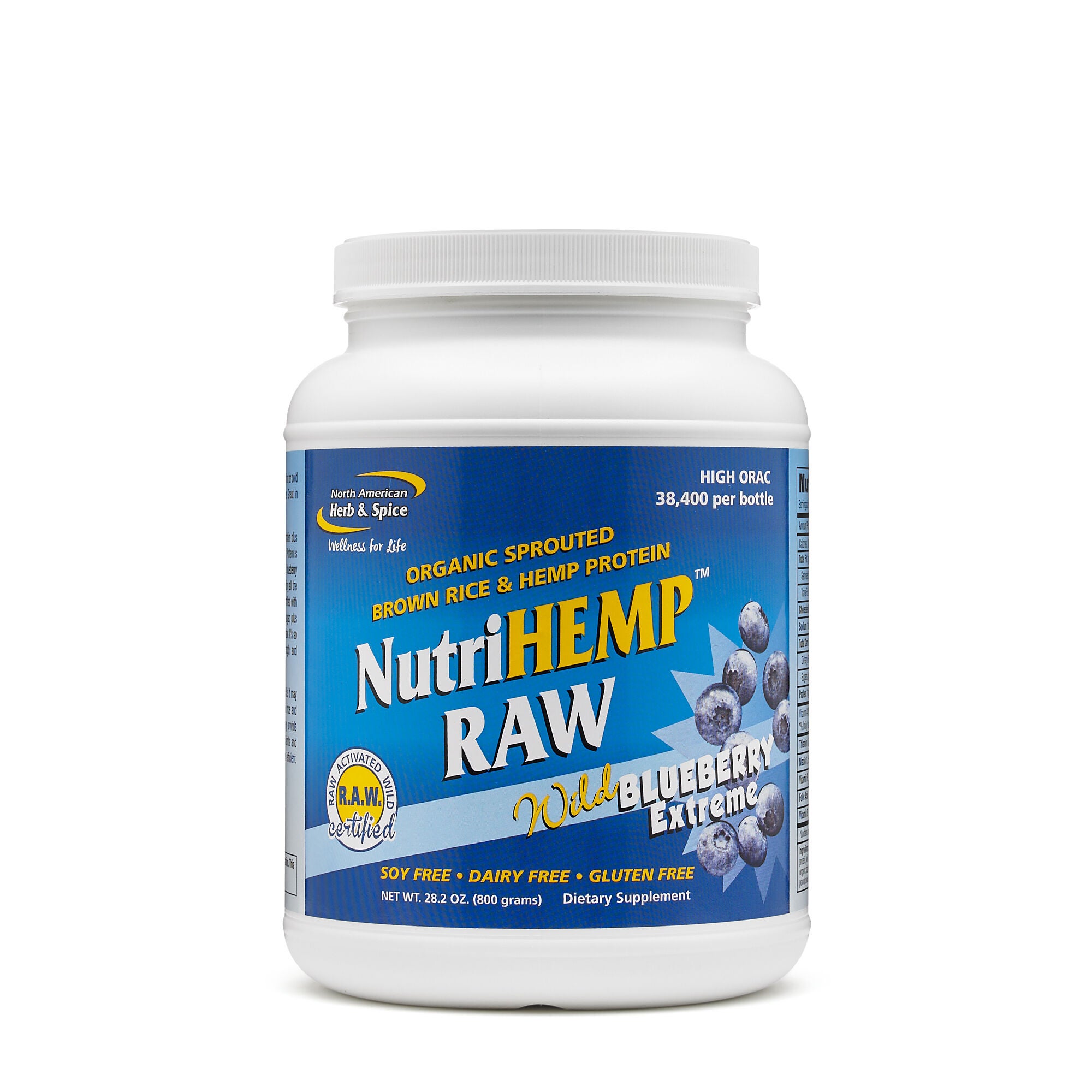 NutriHEMP &trade; Raw Wild Blueberry Extreme | GNC
