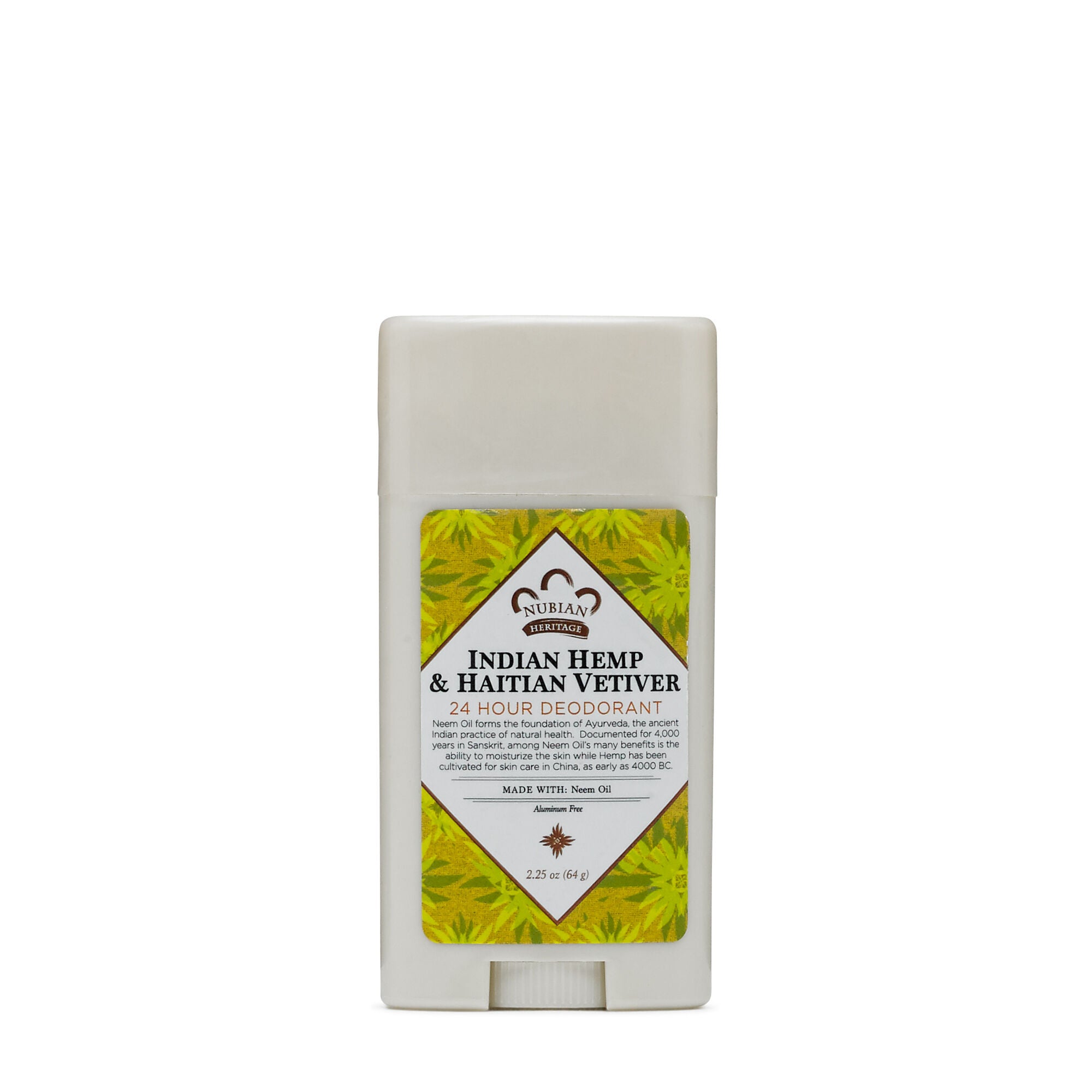 Indian Hemp &amp; Haitian Vetiver 24 Hour Deodorant | GNC
