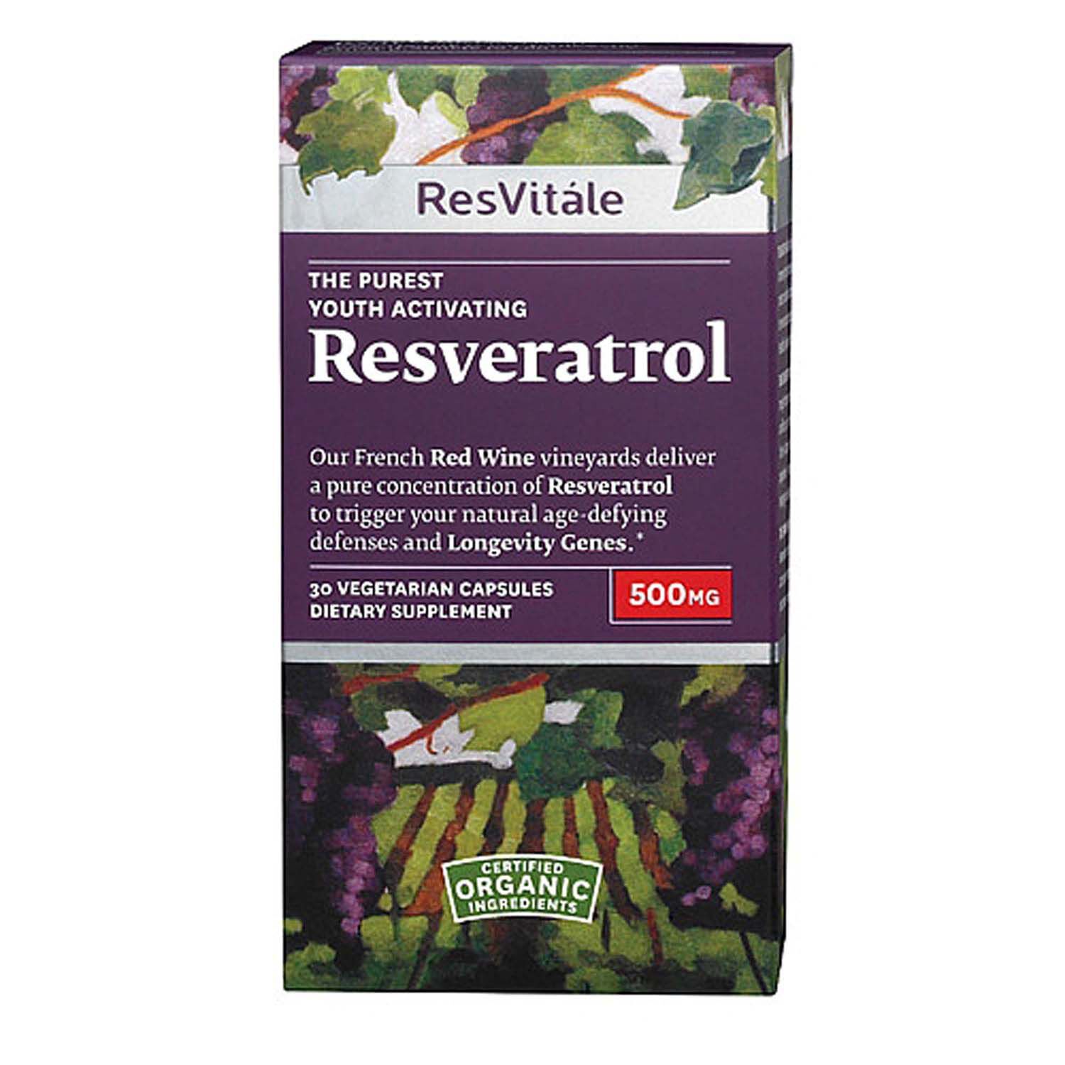 Resveratrol (500 mg) | GNC
