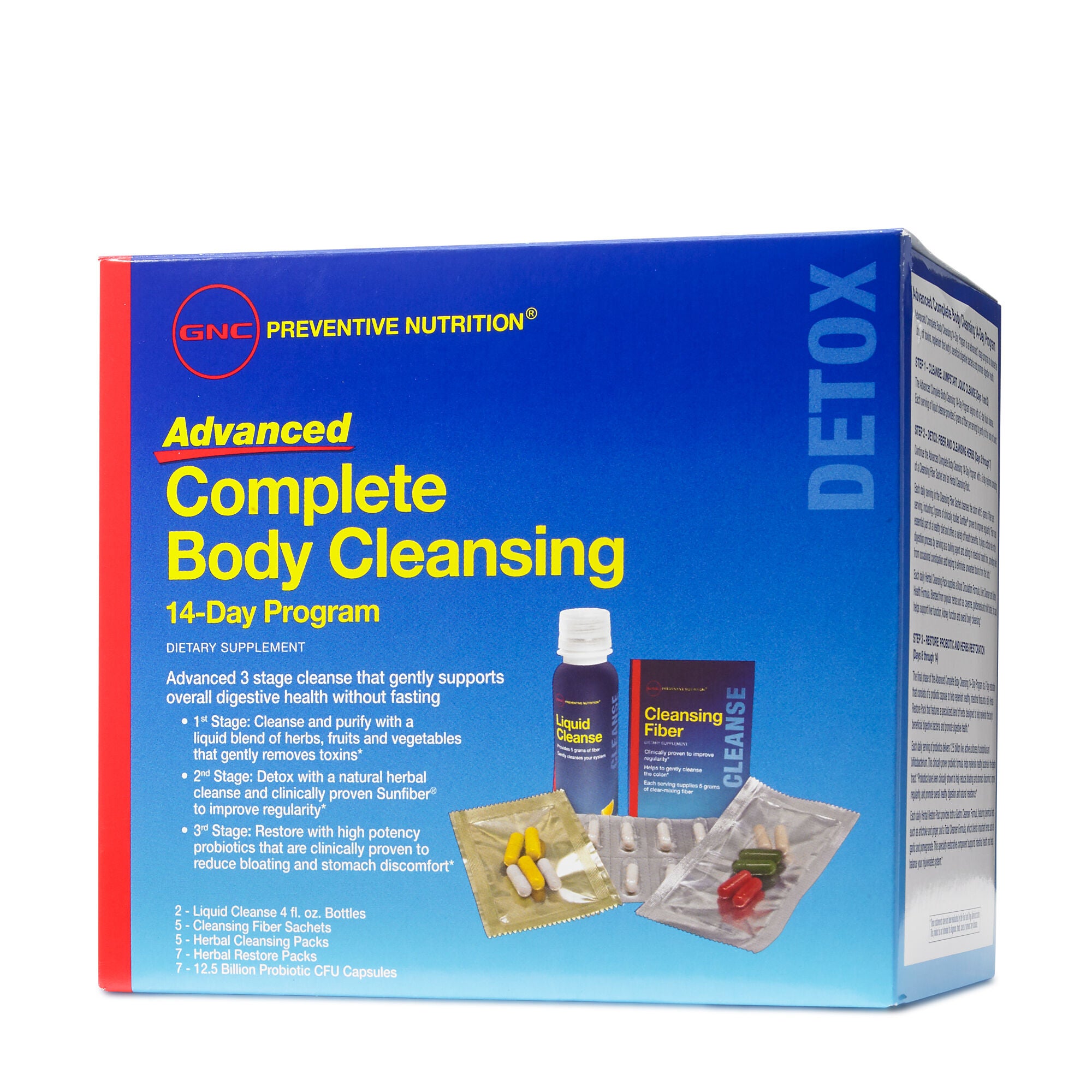 GNC Preventive Nutrition Advanced Complete Body Cleansing Program eBay