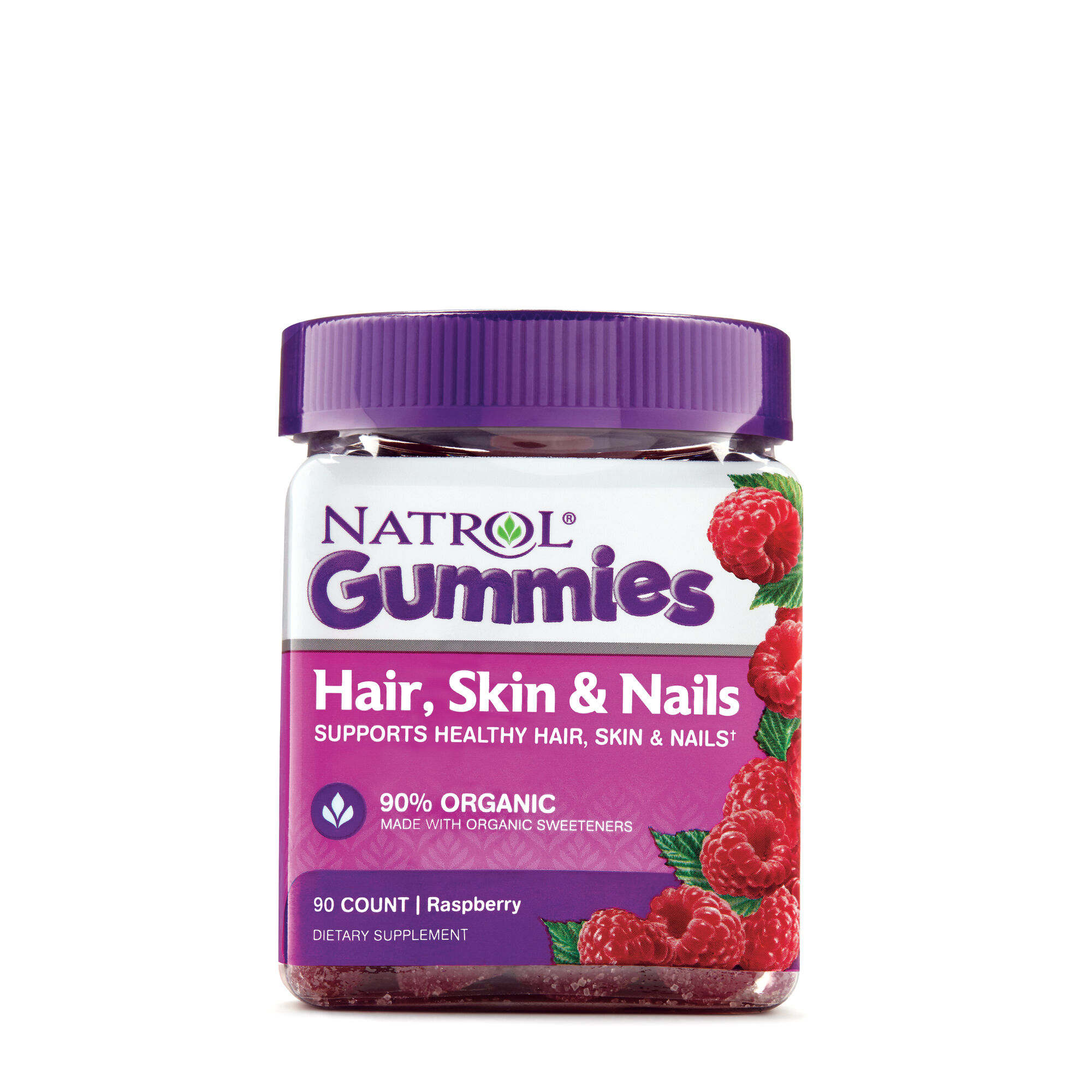 Hair Skin And Nails Gummies Raspberry