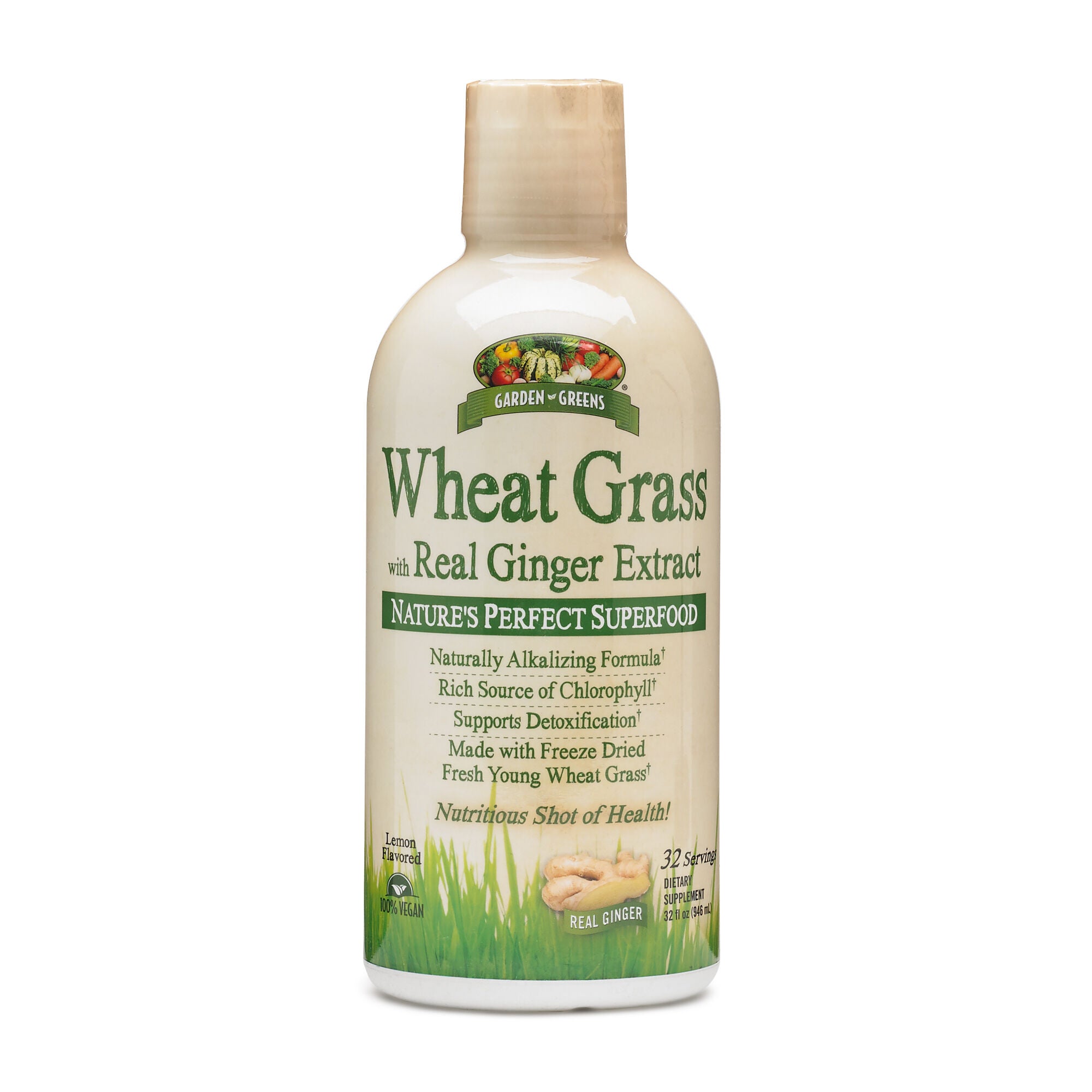 Wheat Grass with Real Ginger Extract | GNC