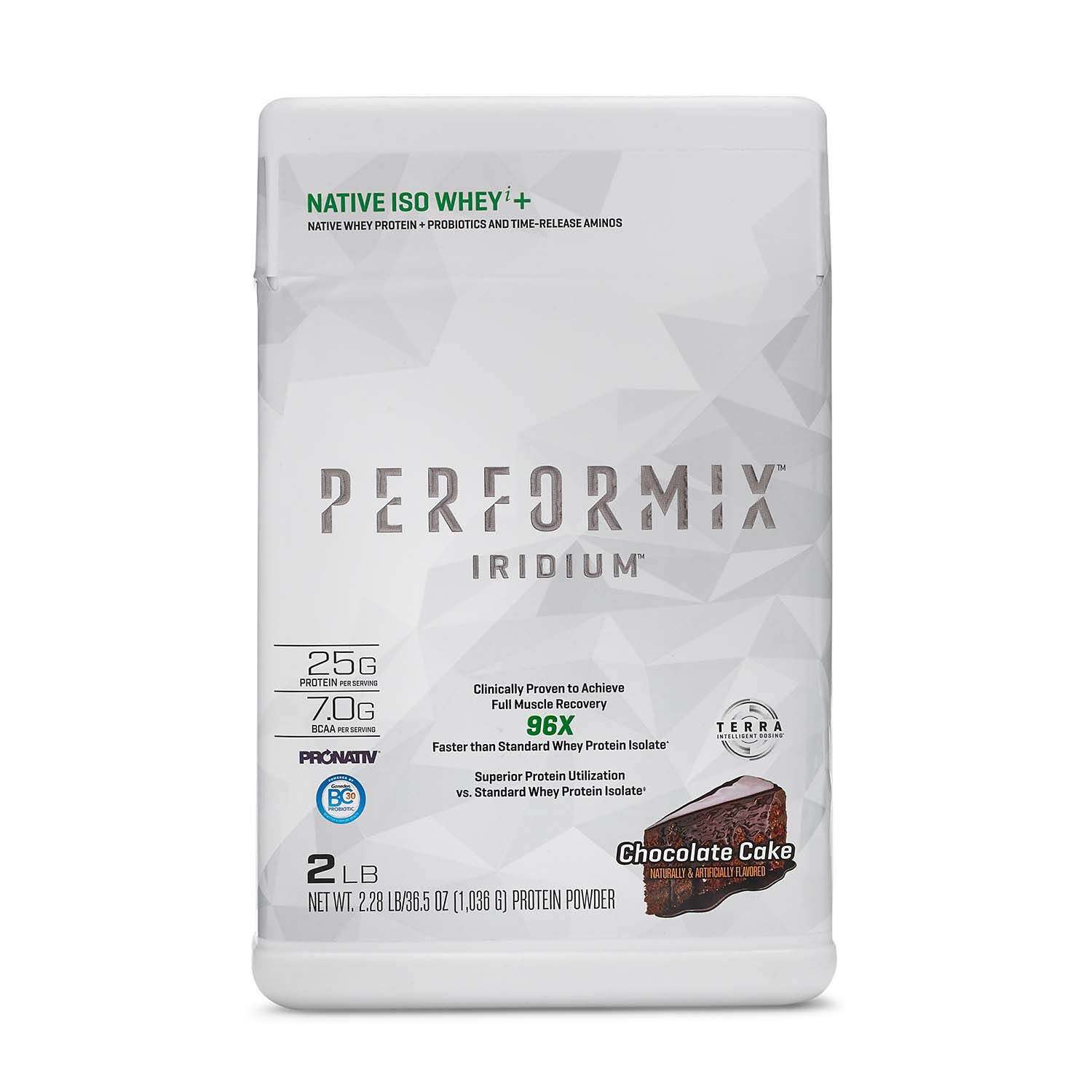 IRIDIUM&trade; NATIVE ISO WHEYi+ - Chocolate CakeChocolate Cake | GNC