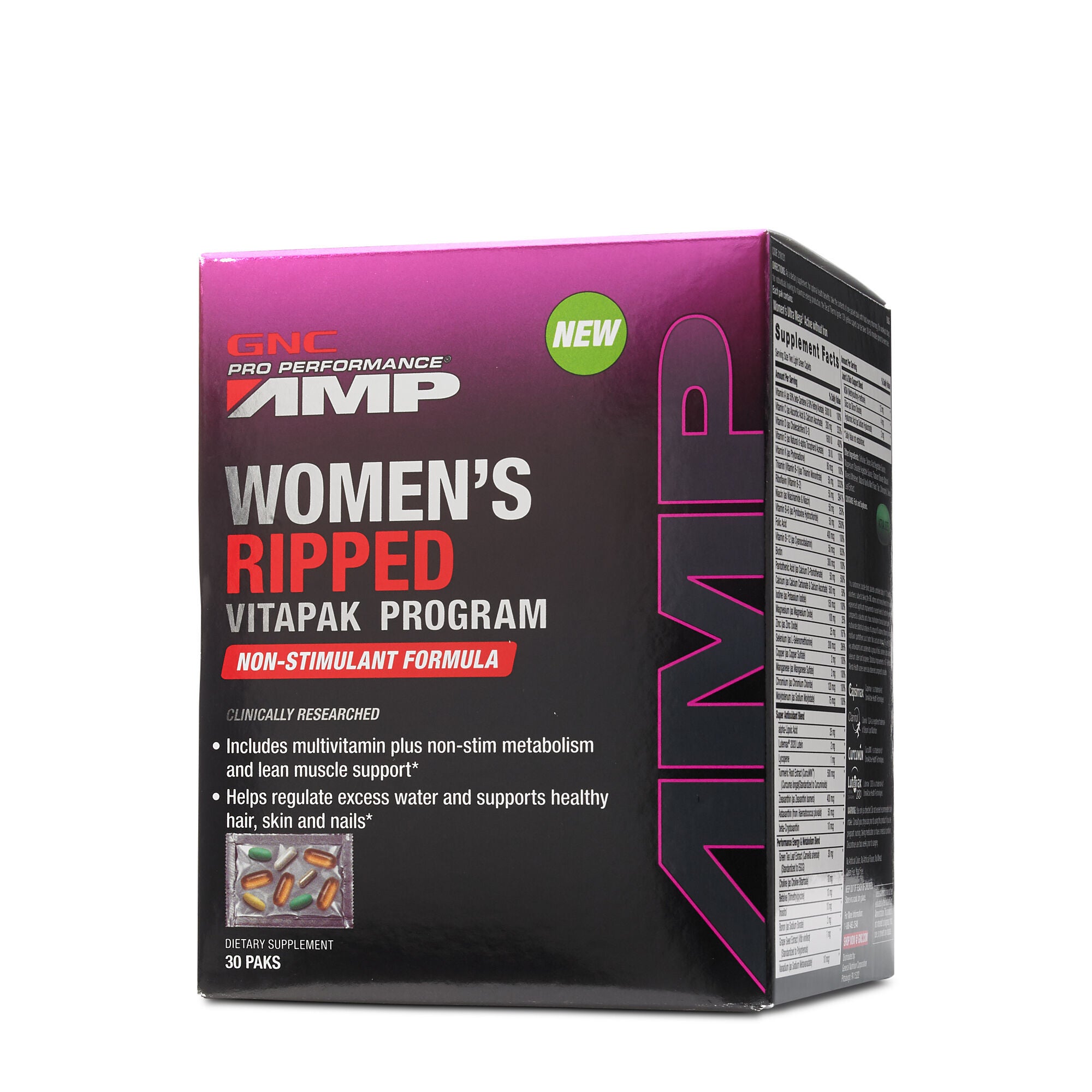 Women's Ripped Vitapak&reg; Program Non-Stimulant Formula | GNC