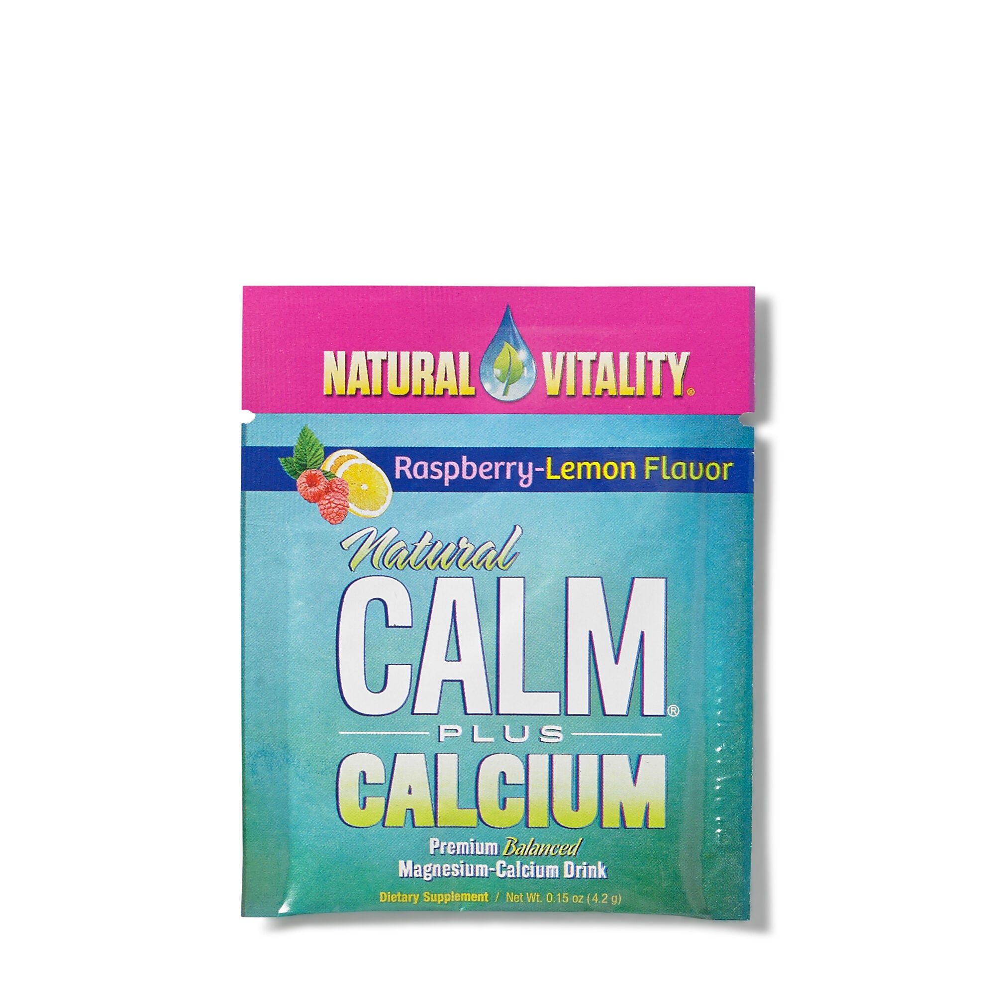 Natural Calm Plus Calcium - Raspberry-Lemon | GNC