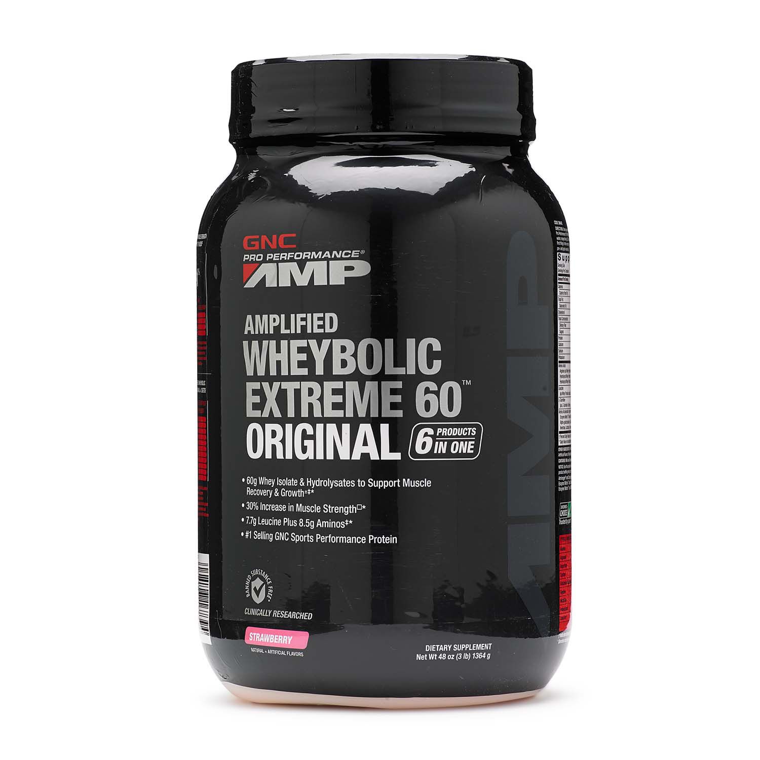Amplified Wheybolic Extreme 60&trade; Original - StrawberryStrawberry | GNC