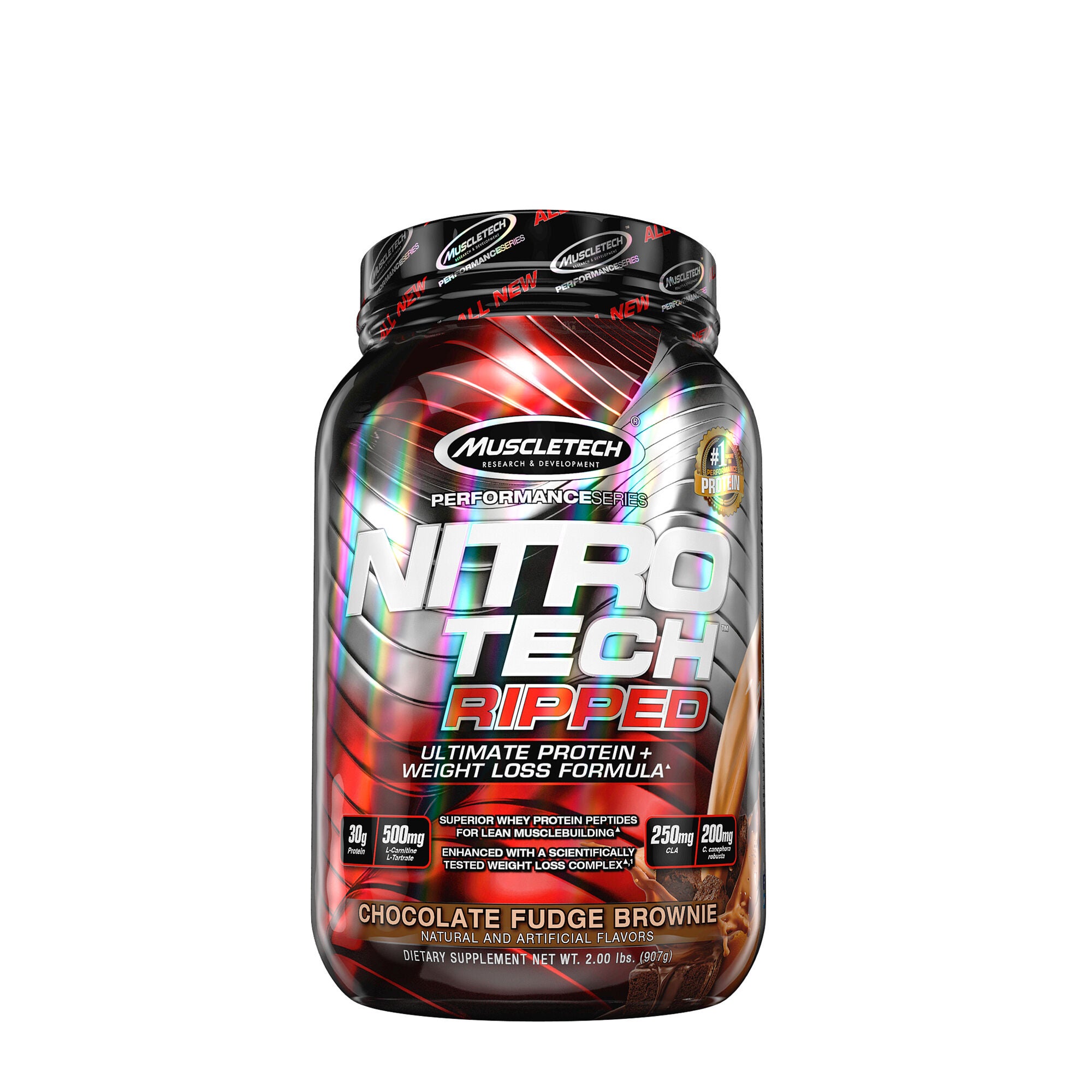 Nitro-Tech RIPPED&trade; - Chocolate Fudge BrownieChocolate Fudge Brownie | GNC