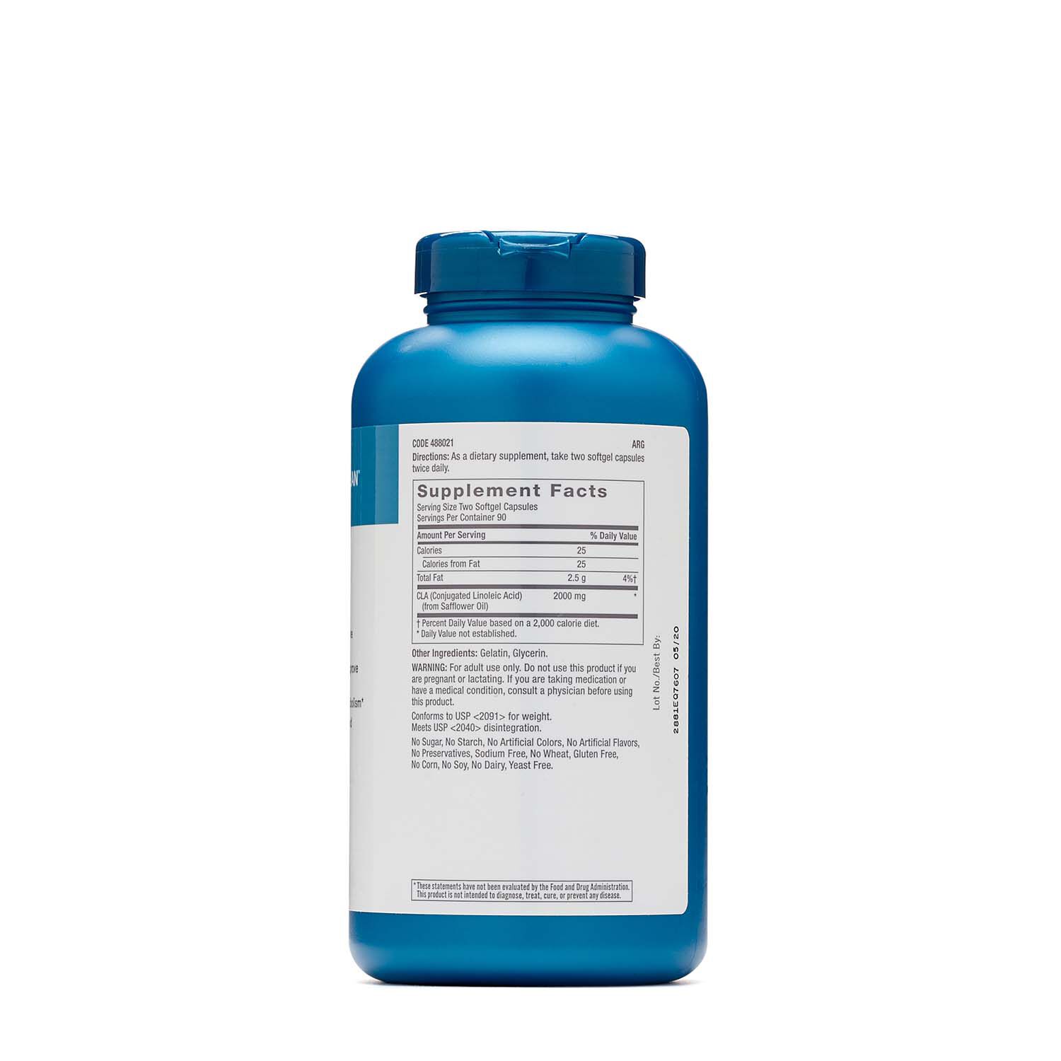 GNC Total Lean CLA 180 Softgel caps eBay