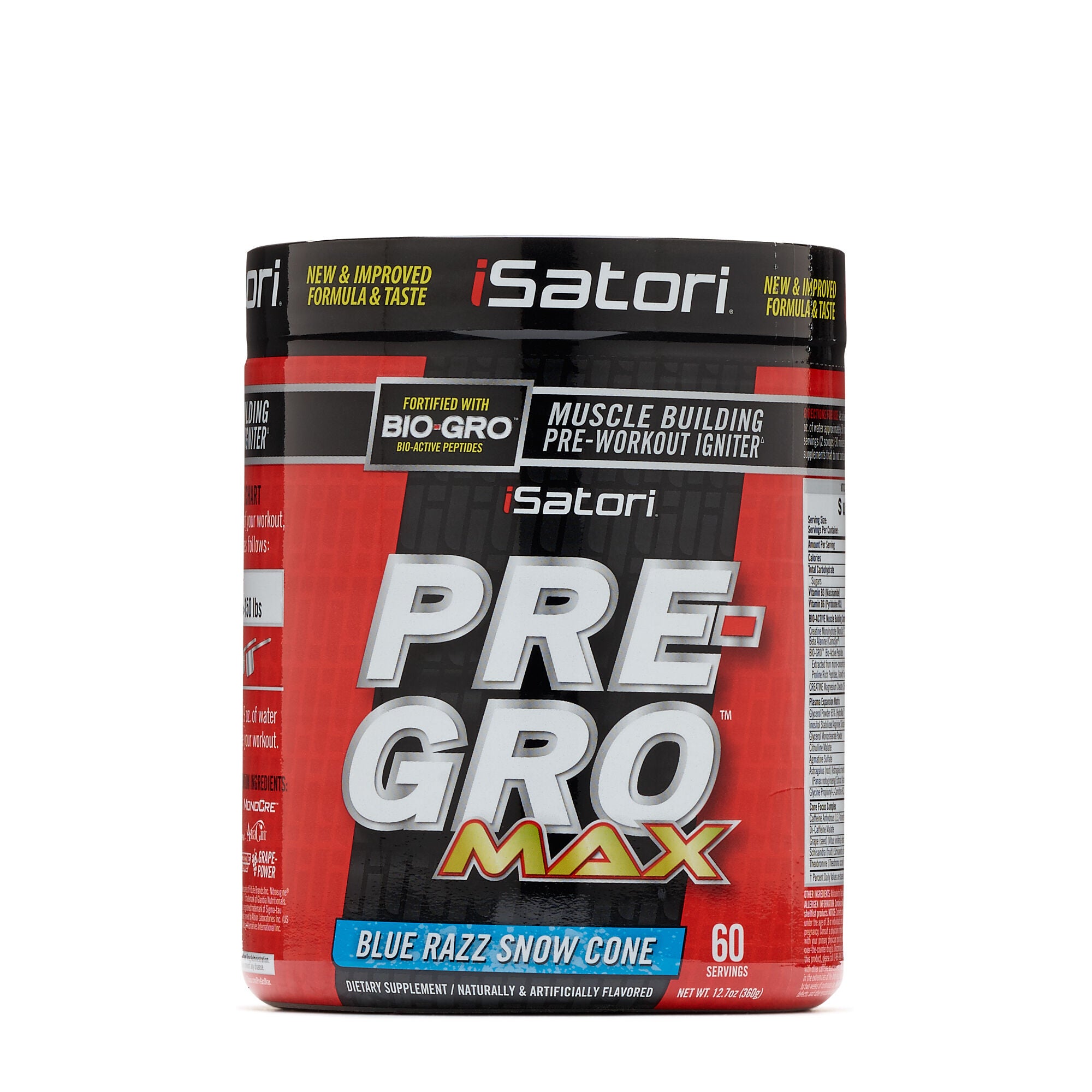 PRE-GRO MAX&trade; - Blue Razz Snow ConeBlue Razz Snow Cone | GNC