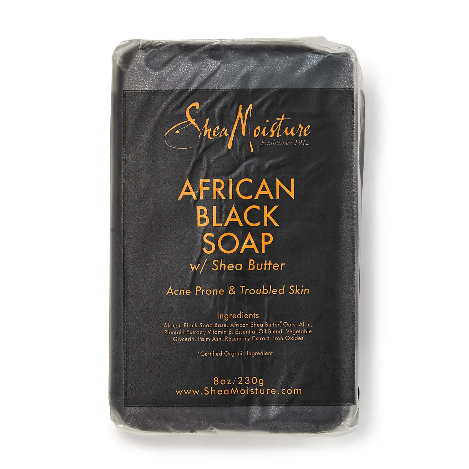 African Black Soap Acne Prone Face &amp; Body Bar | GNC