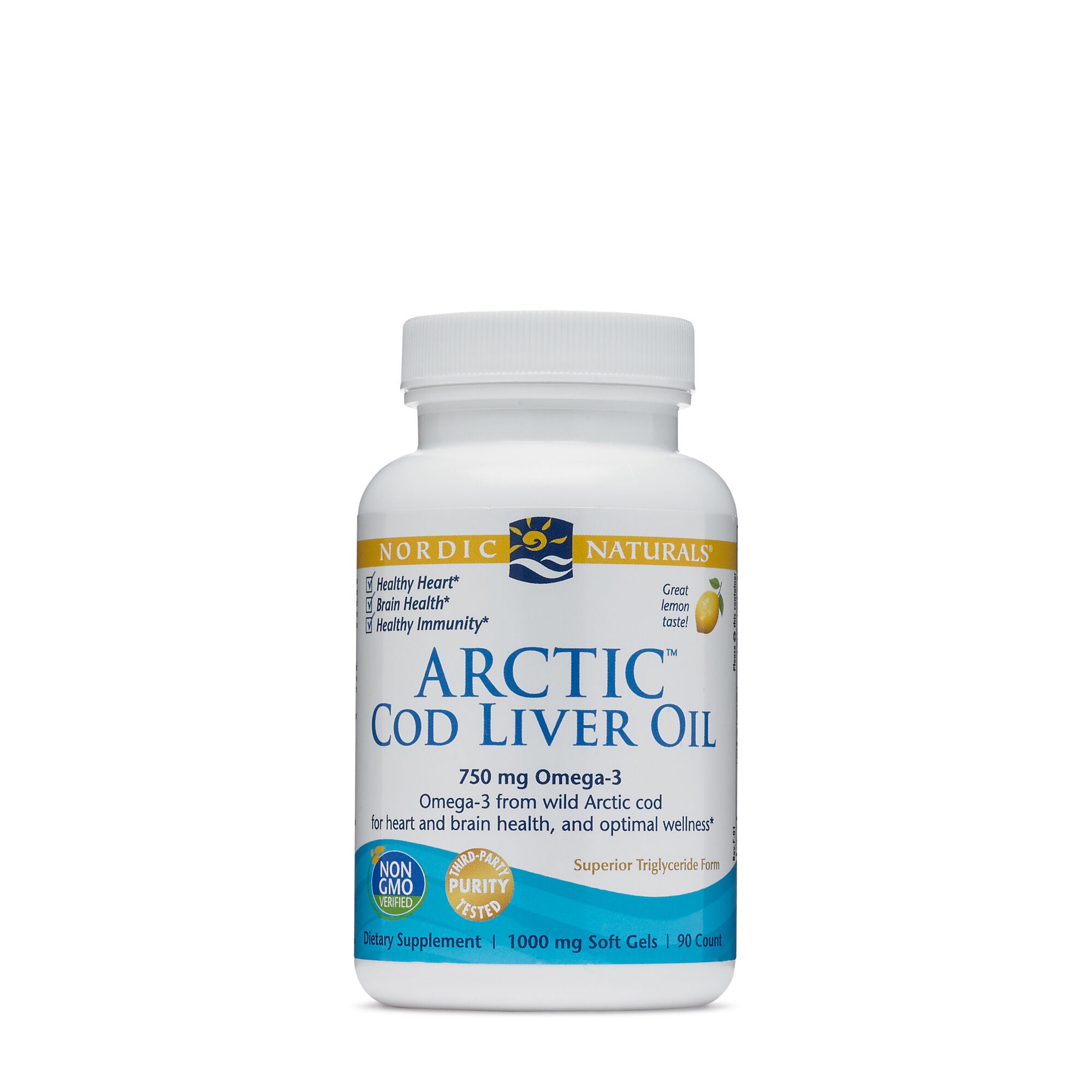 Arctic Cod Liver Oil- Lemon | GNC
